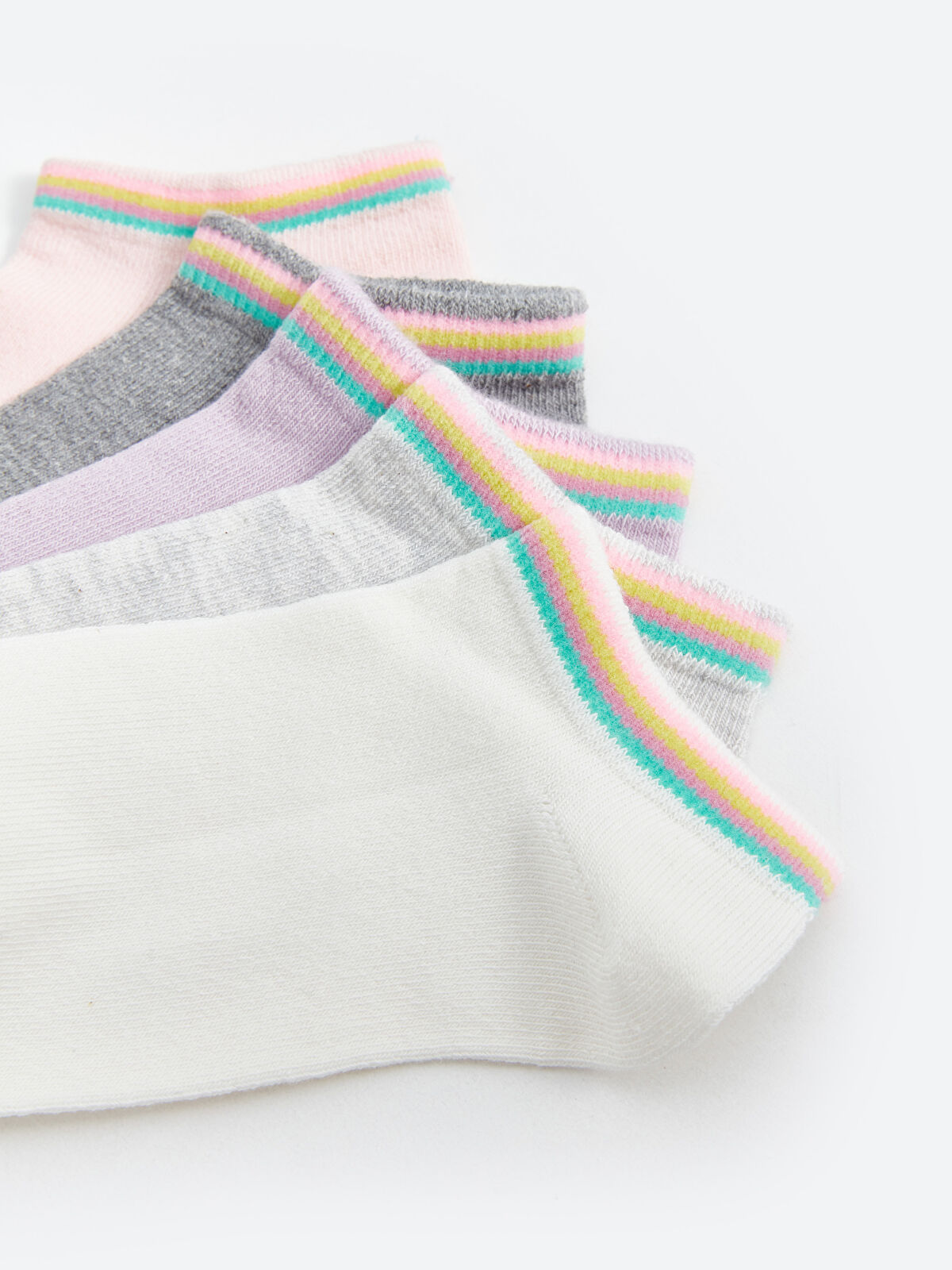 テレビ wasabi111 Embroidery Detailed Boys Booties Socks 5 Pack -W1JV99Z4-K00