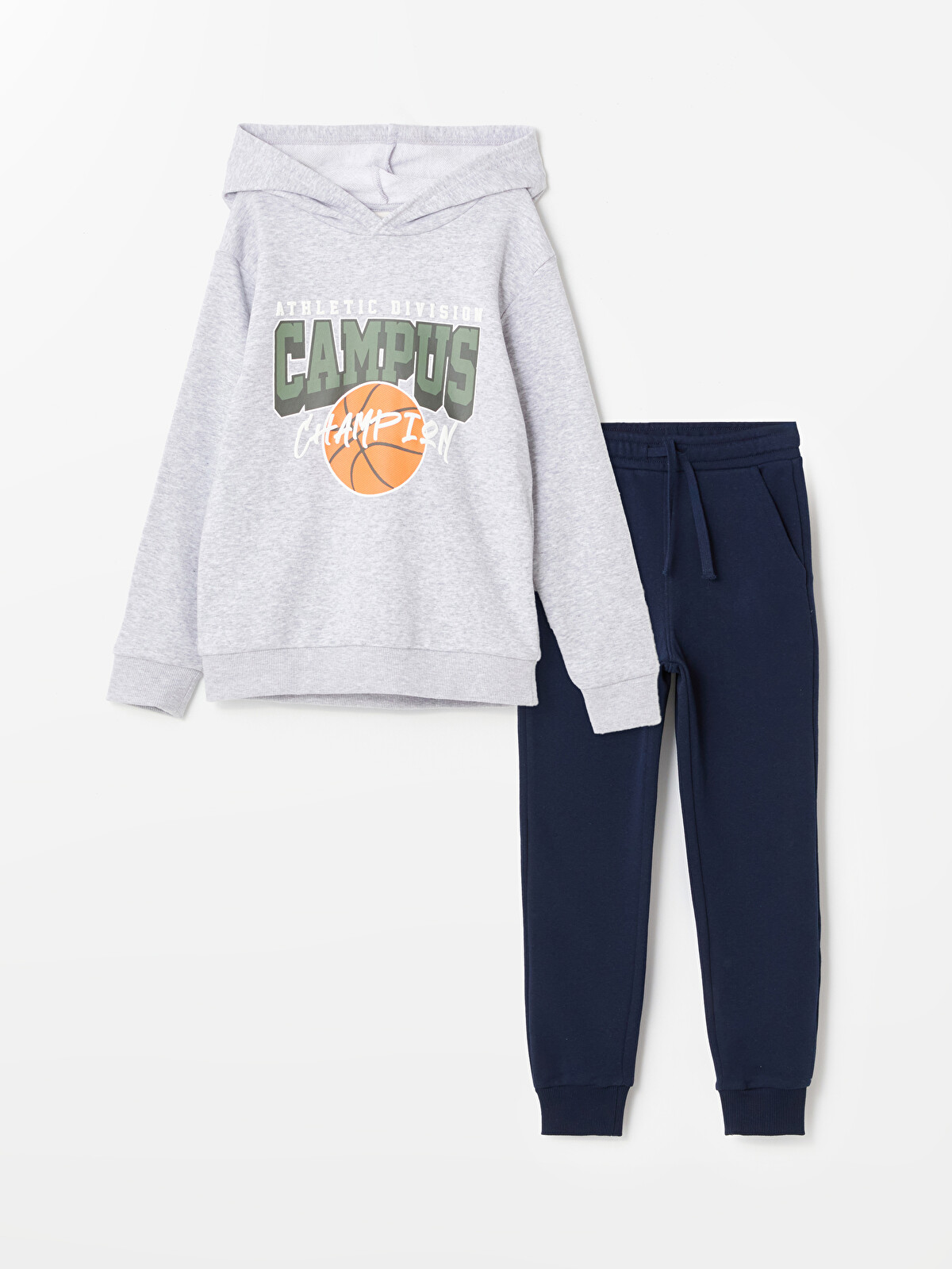 LCW Kids Kapüşonlu Erkek Çocuk Eşofman Takım - W43474Z4-LAL | LC