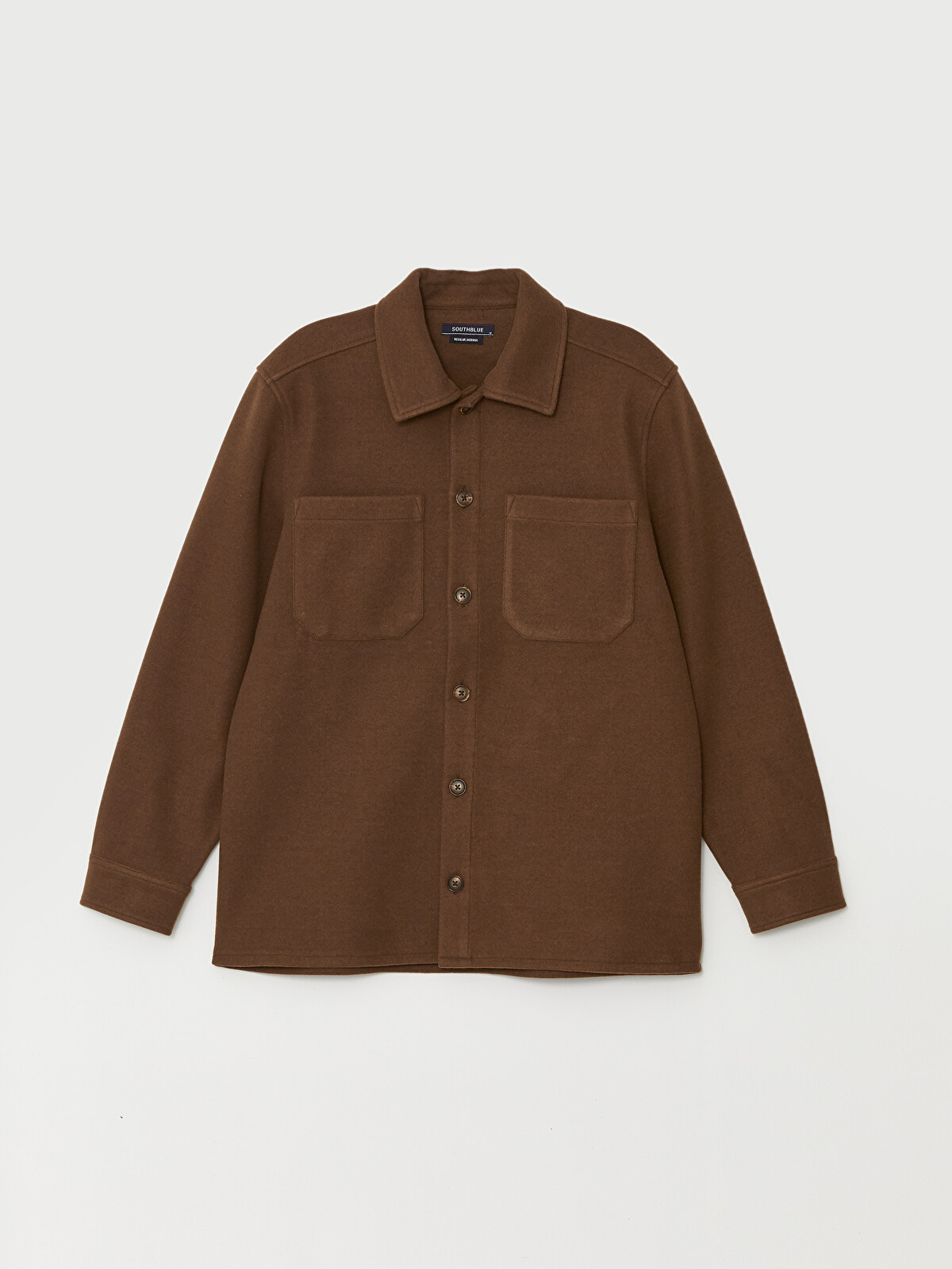 SOUTHBLUE Regular Fit Long Sleeve Cachet Men's Shirt Jacket