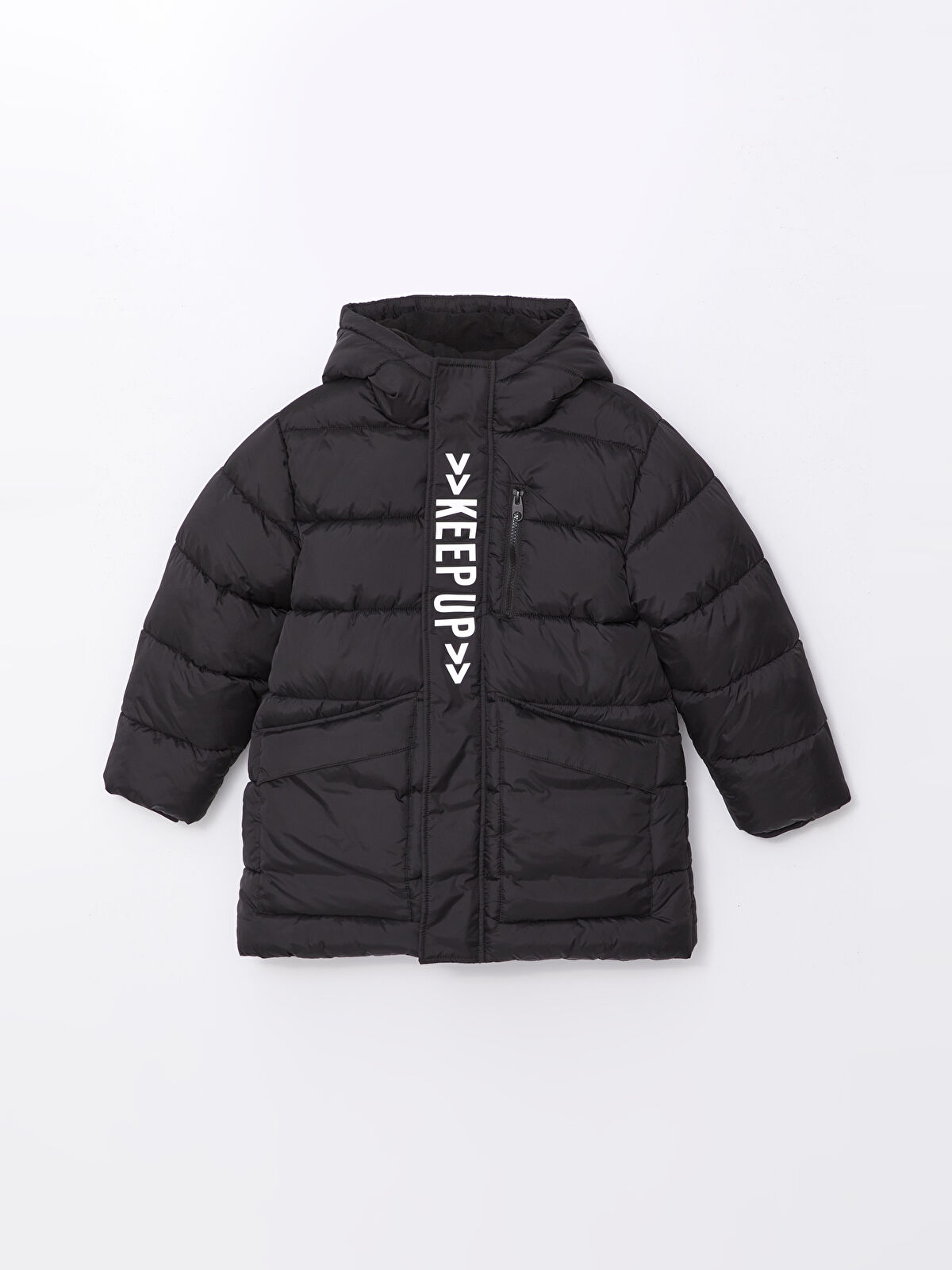 LCW Kids Hooded Boys' Puffer Coat - W45023Z4-CVL - LC Waikiki