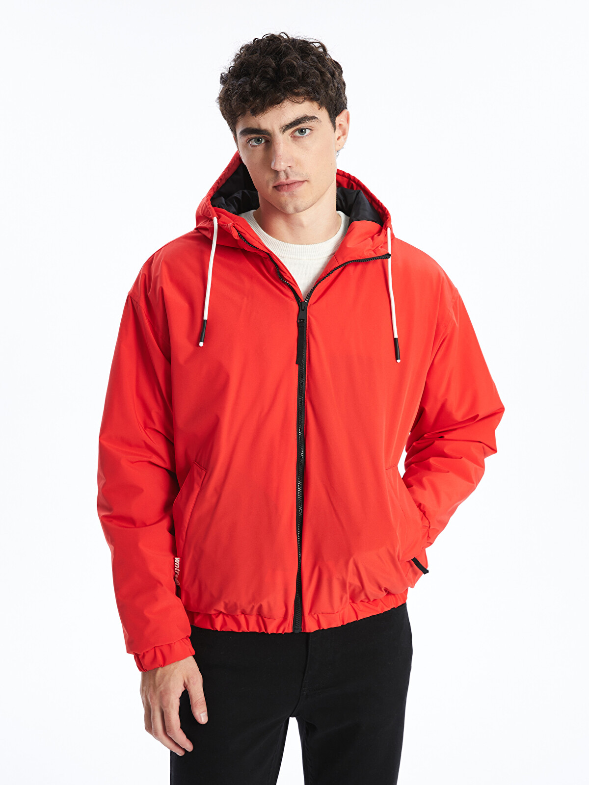 XSIDE Relaxed Fit Hooded Men's Puffer Coat - W46055Z8-V5H | LC Waikiki