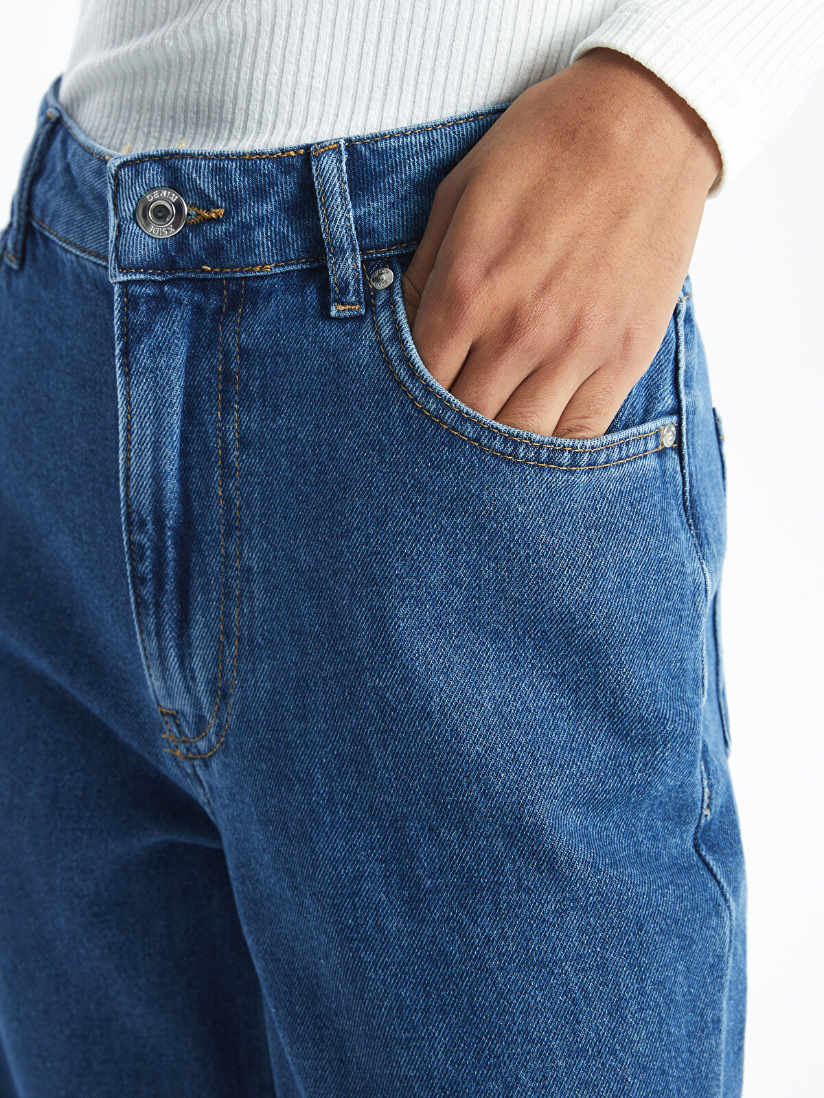 XSIDE Wideleg Kadın Jean Pantolon - W46188Z8-V6Q | LC Waikiki