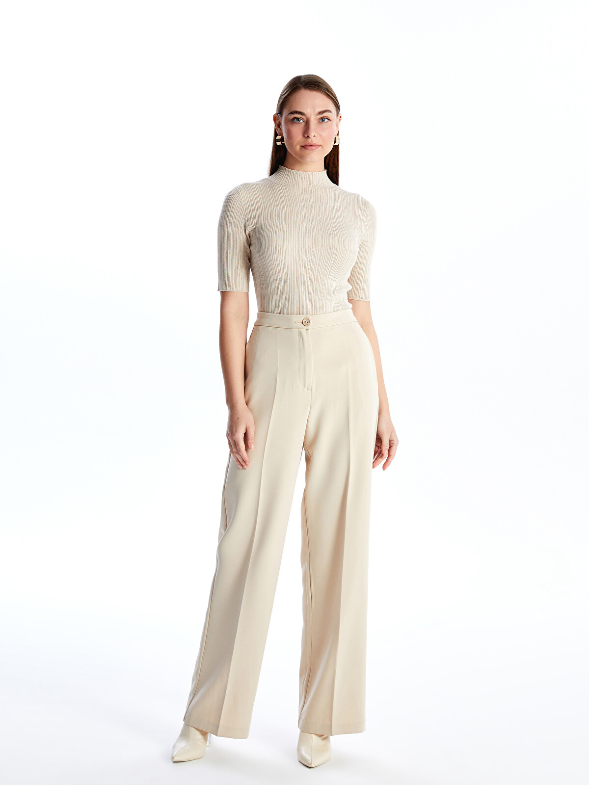 LCWAIKIKI Basic Half Turtleneck Women's Knitwear Sweater