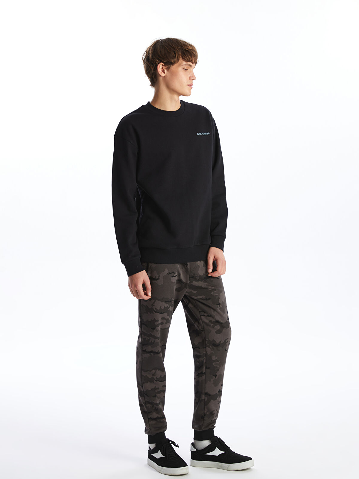 XSIDE Standart Kalıp Erkek Kalın Jogger Eşofman Altı - W46969Z8