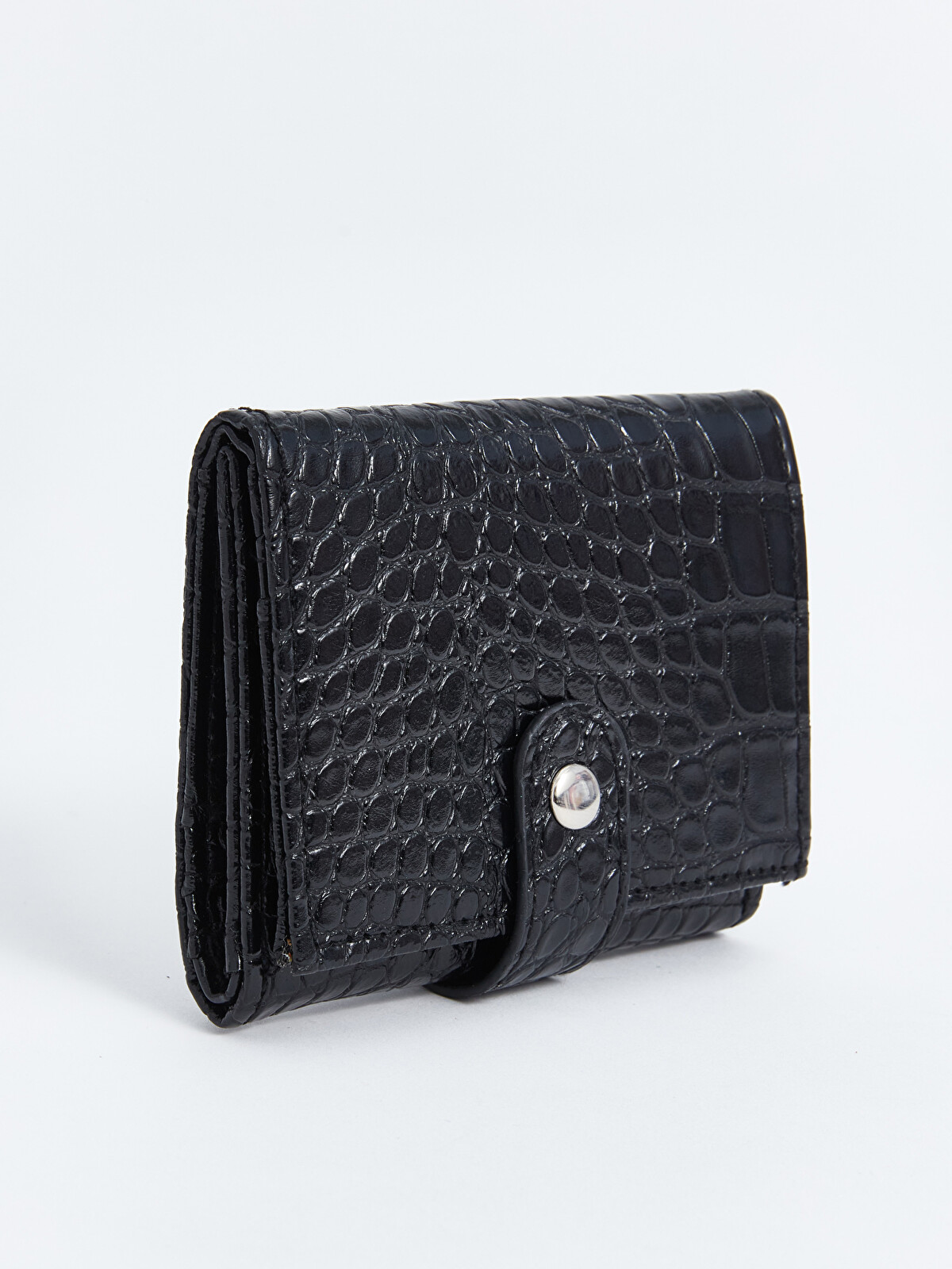 LCW ACCESSORIES Faux Leather Croc Effect Women's Wallet - W4BI78Z8