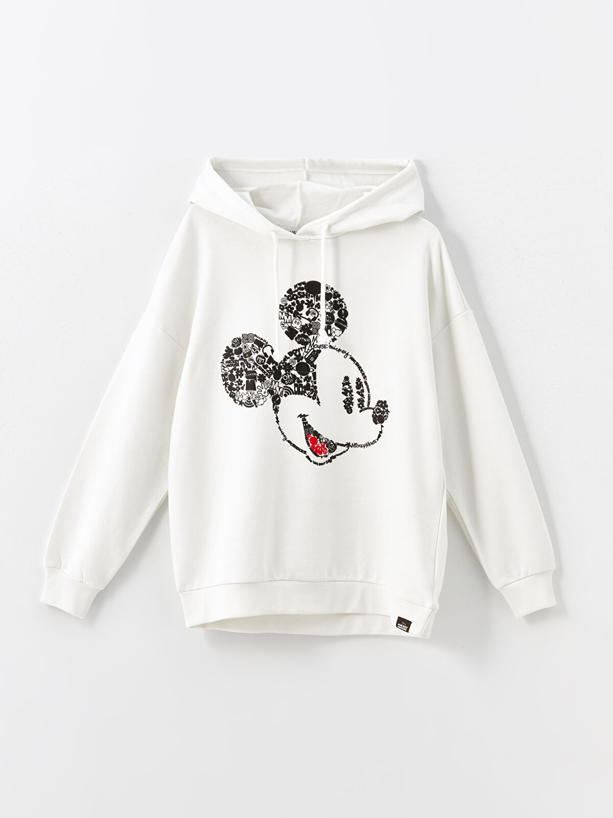 MIKI XSIDE Mickey Mouse Printed Oversize Women's Thick Hoodie