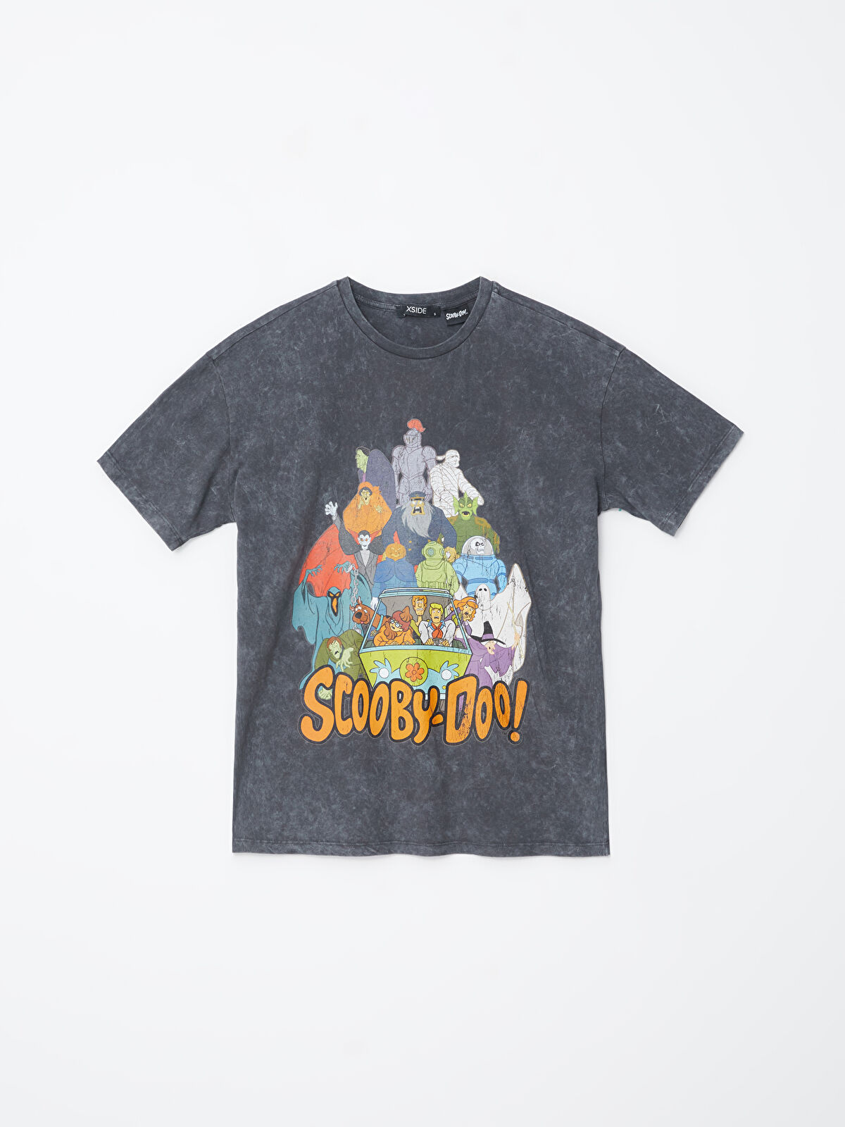 XSIDE T-shirt pour Femmes Imprimé Scooby-Doo à Col Rond -W4BU07Z8