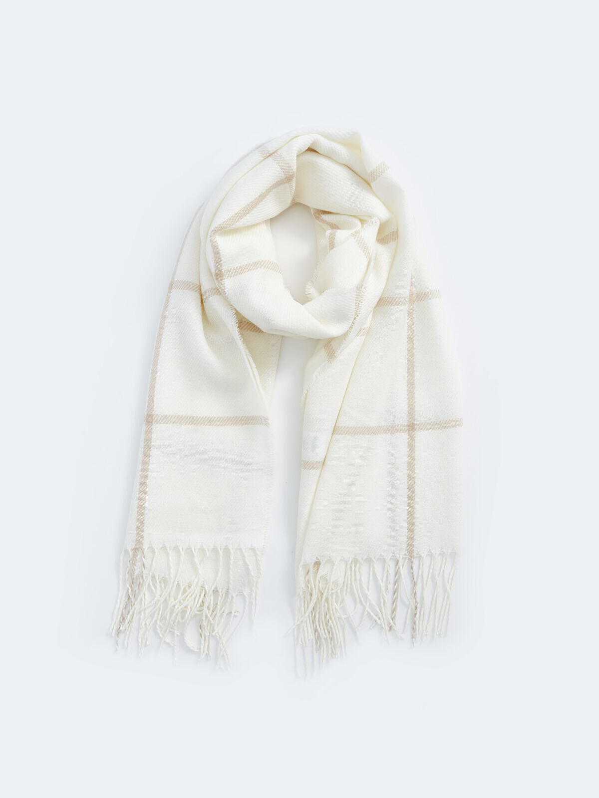 小物 pleats please BASIC SCARF white BASIC SCARF – ISSEY MIYAKE ONLINE STORE
