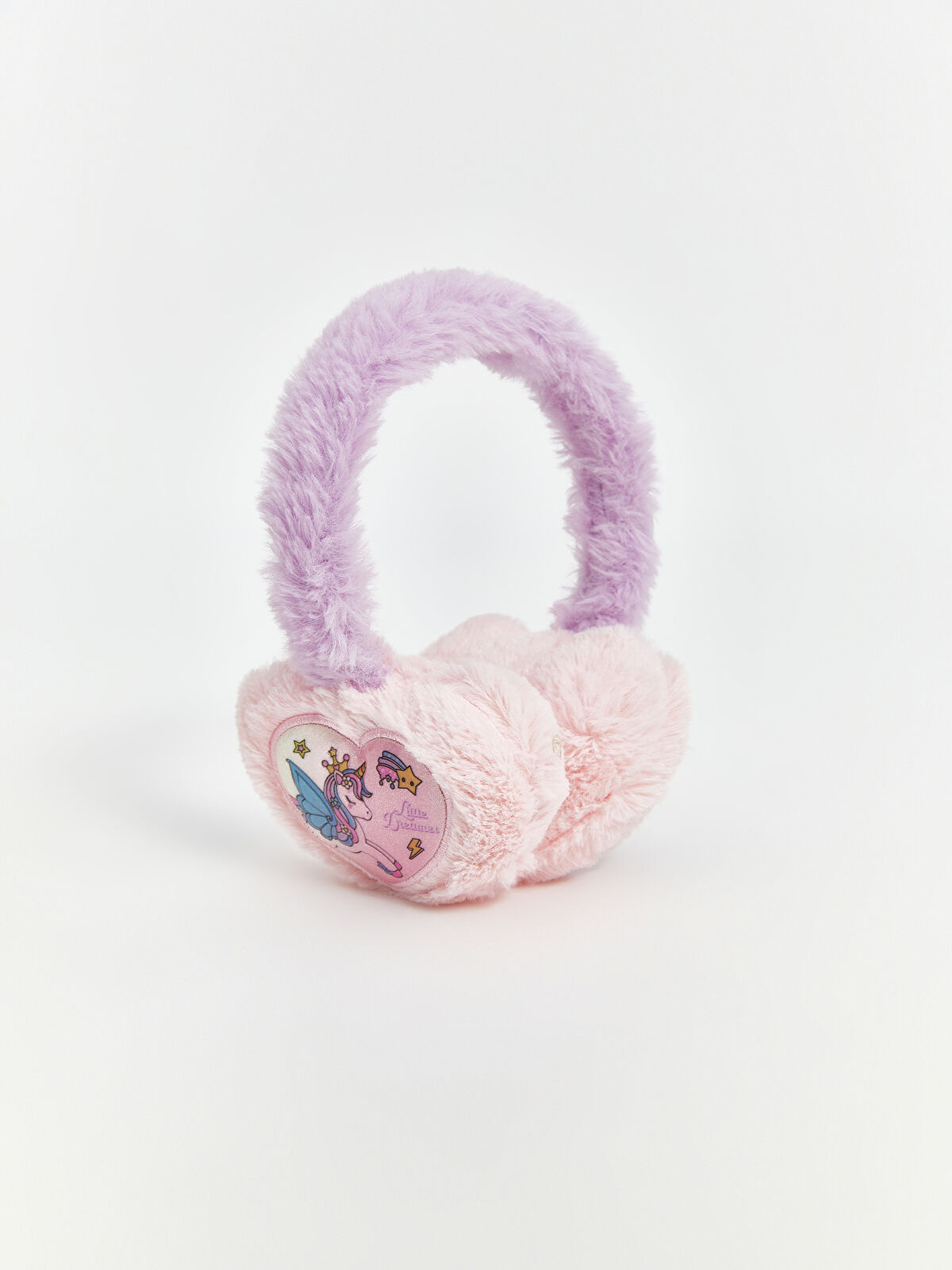 LCW ACCESSORIES Nakışlı Pelüş Kız Çocuk Kulaklık
