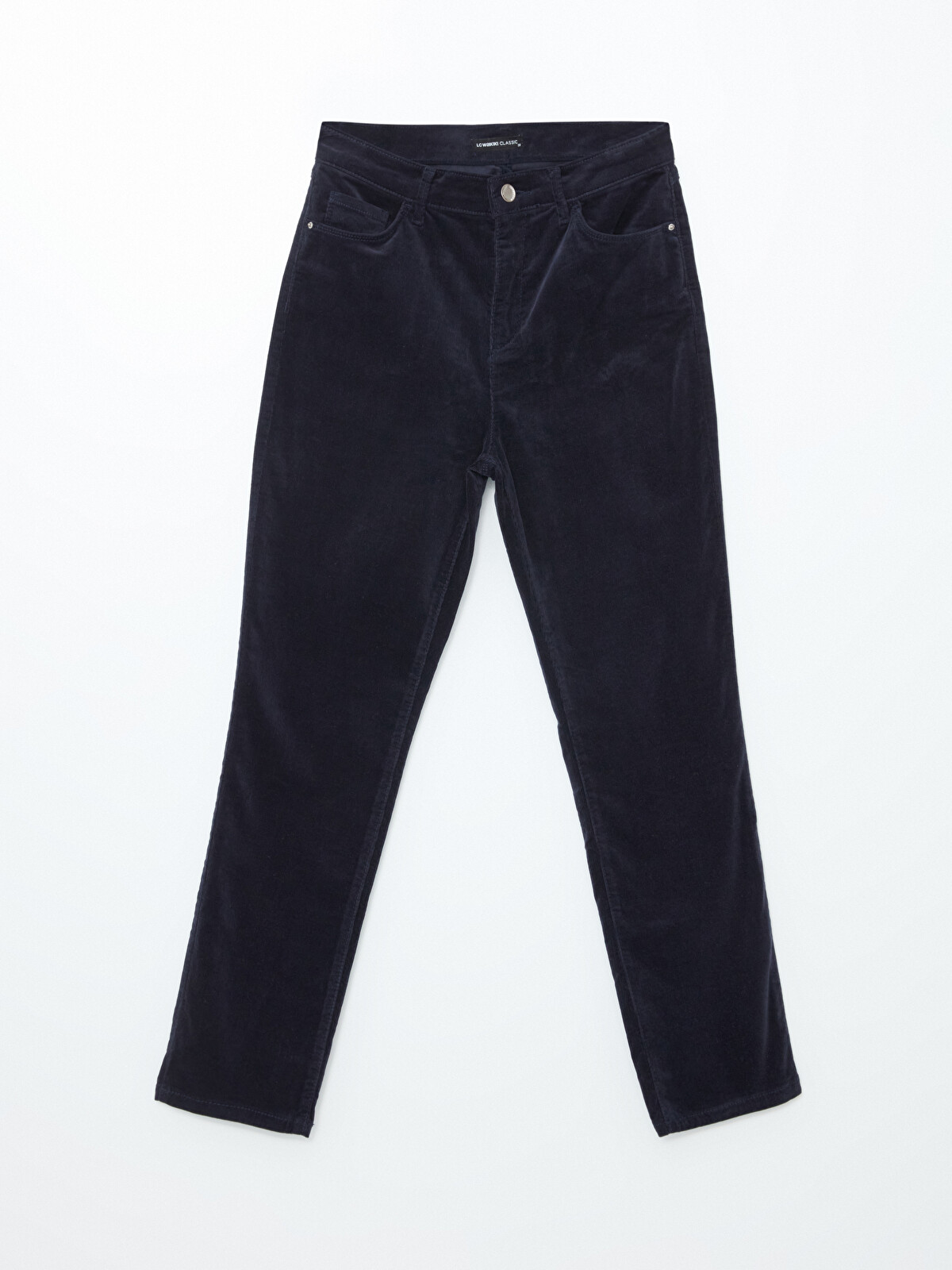LCWAIKIKI Classic Dar Fit Kadife Kadın Pantolon