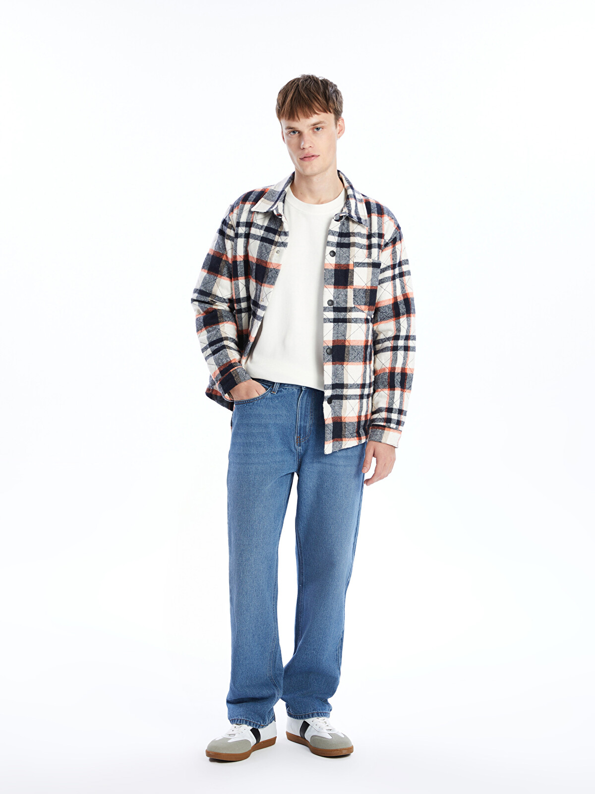 XSIDE Baggy Fit Men's Jeans - W4EB91Z8-H45 | LC Waikiki