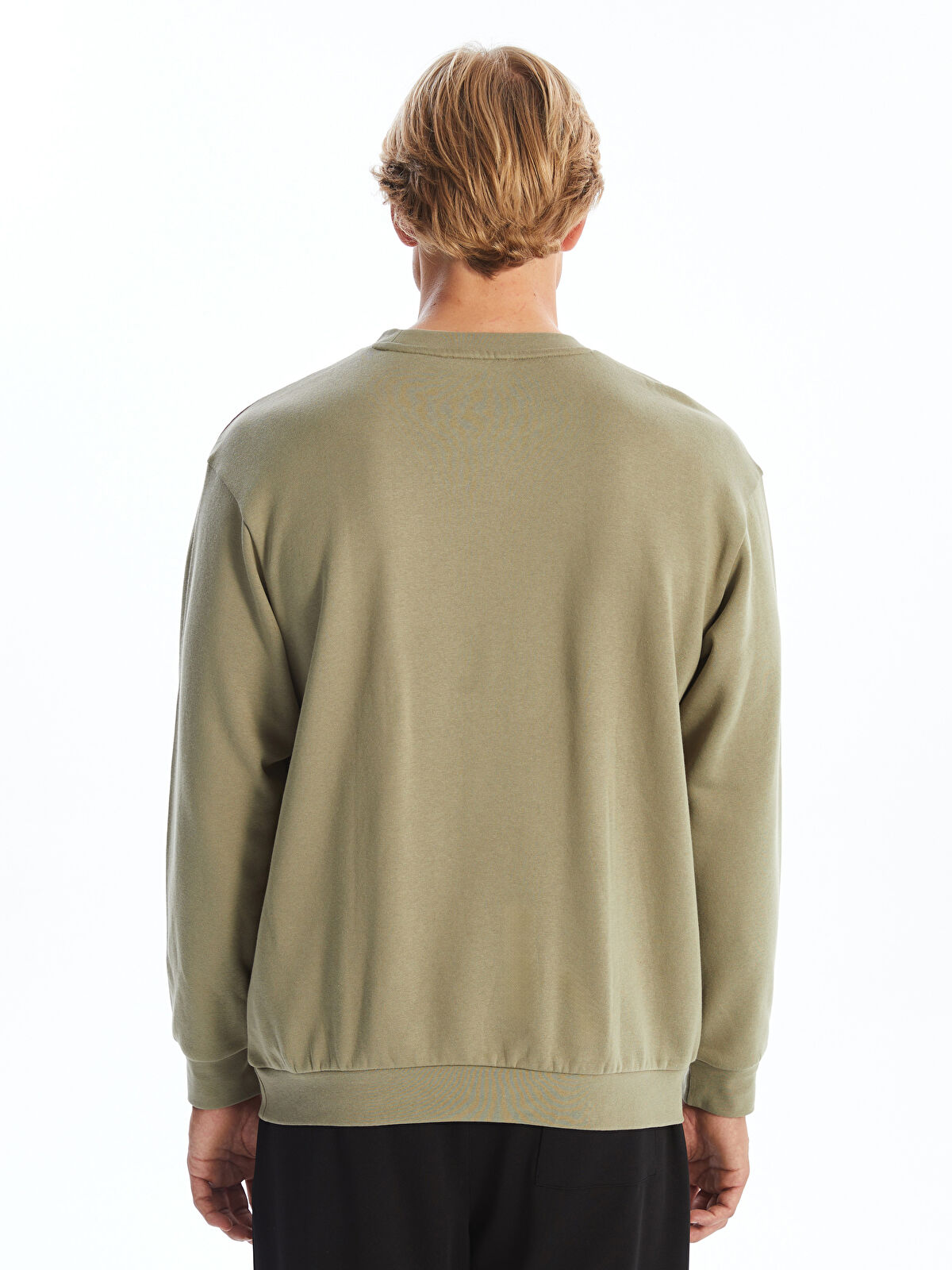 XSIDE ACTIVE Crew Neck Long Sleeve Printed Men's Sweatshirt