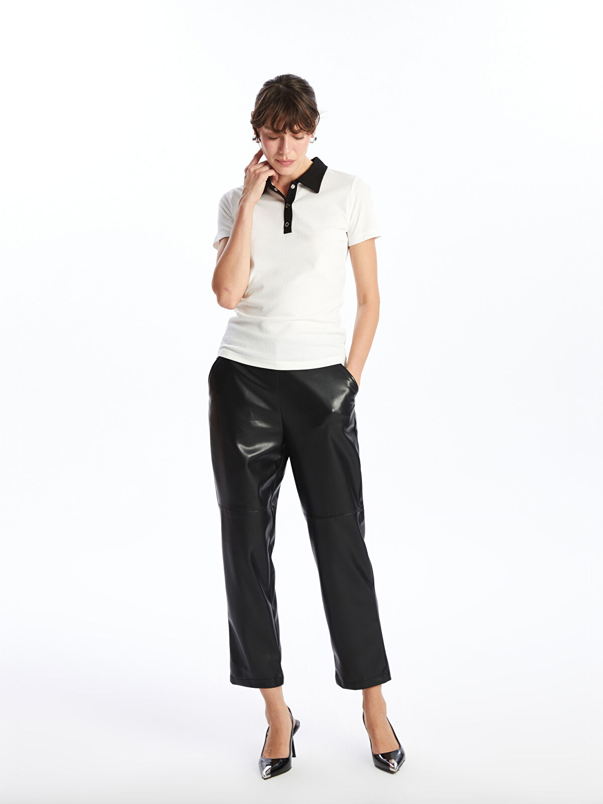 【関税込み】LOW CLASSIC レザーパンツ l_20242-w4gj85z8-cvl-75-62-89-
