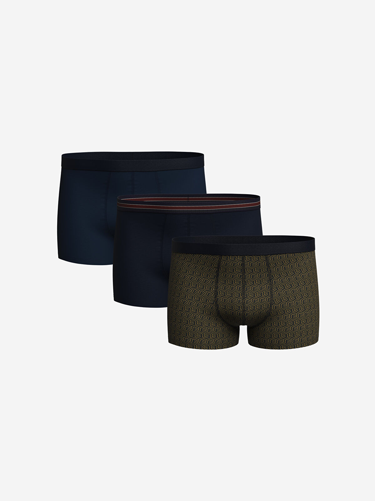 LC Waikiki Standard Fit Cotton Stretch Men's Boxer 3-pack