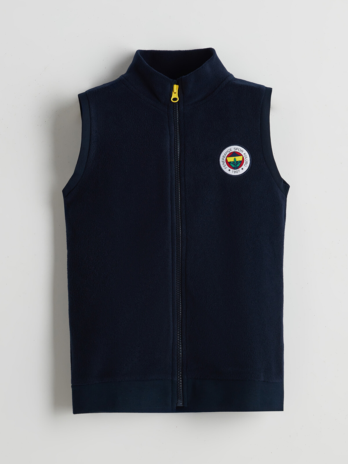 【ユッキーページ】 LCW Kids Dik Yaka Fenerbahçe Baskılı Polar Erkek Çocuk Yelek