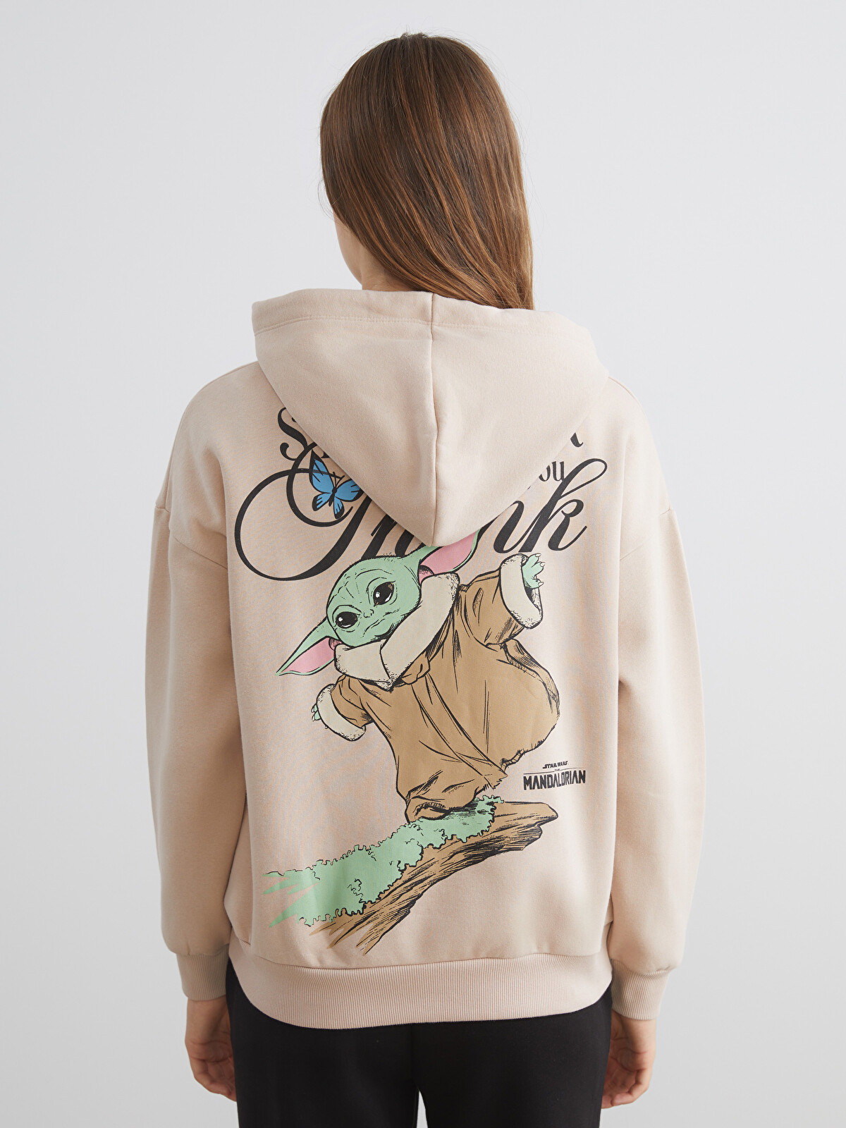 XSIDE The Mandalorian Printed Oversize Women's Thick Hoodie