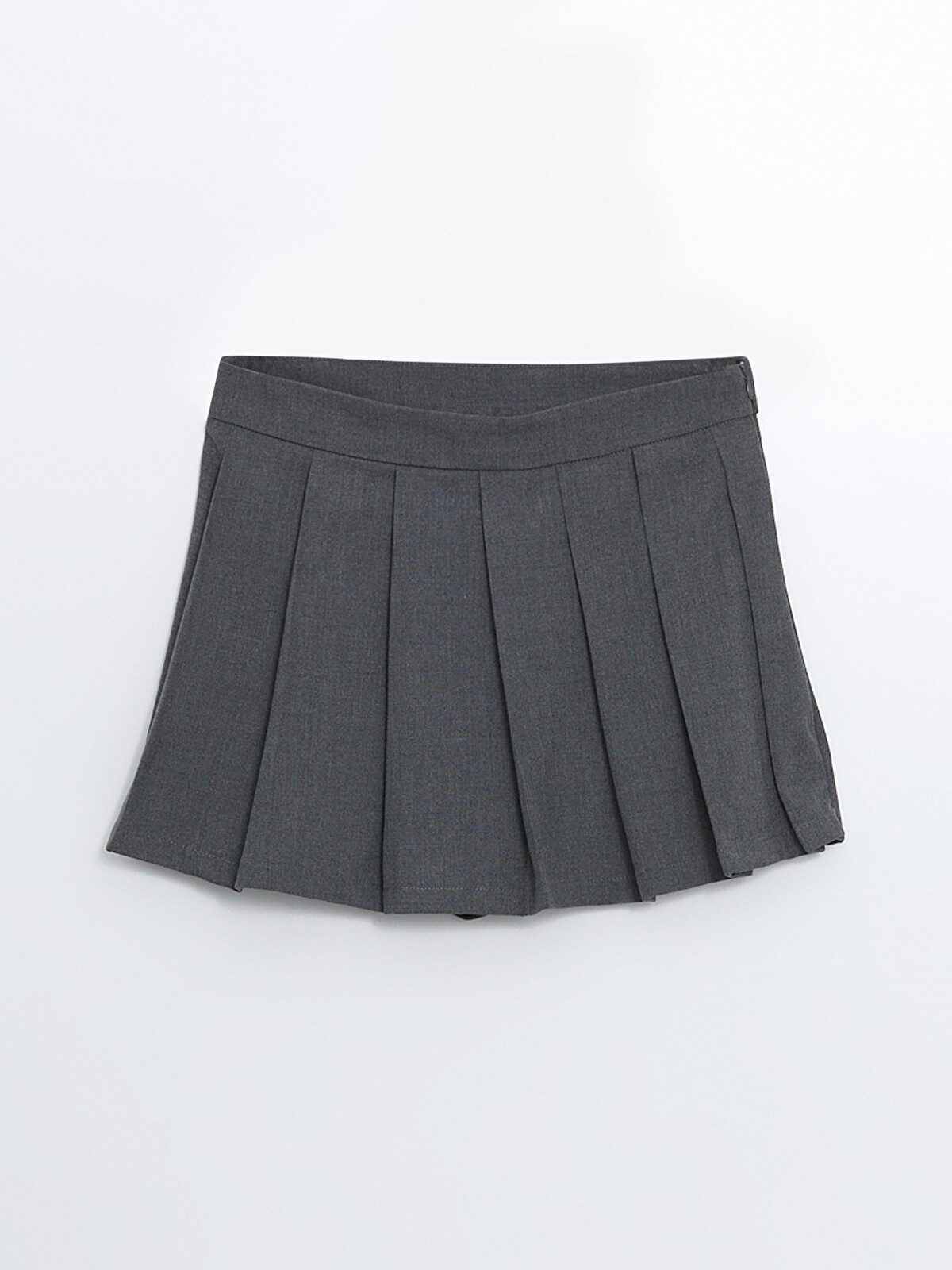 LCW Vision Waist Zippered Pleated Women's Shorts Skirt - W4HL86Z8