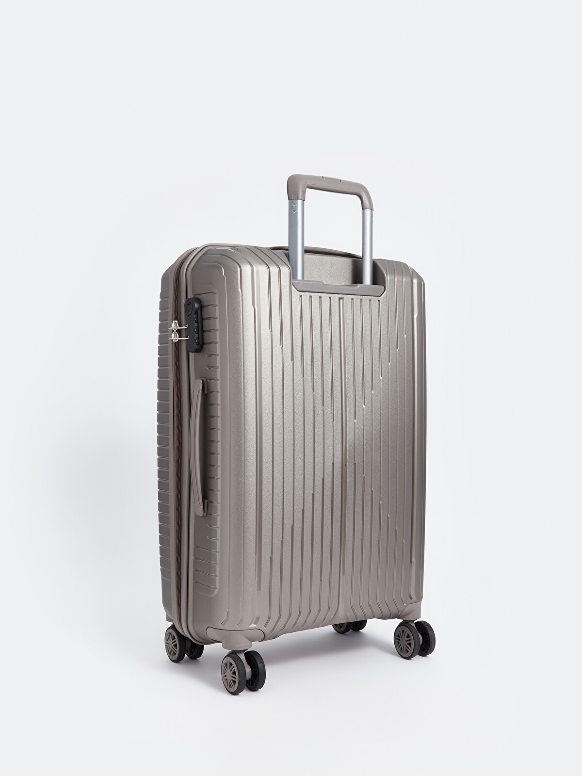 LCW JOY Antrasit Kilit Detaylı Orta Boy Valiz - W4I212Z8-HQC | LCW