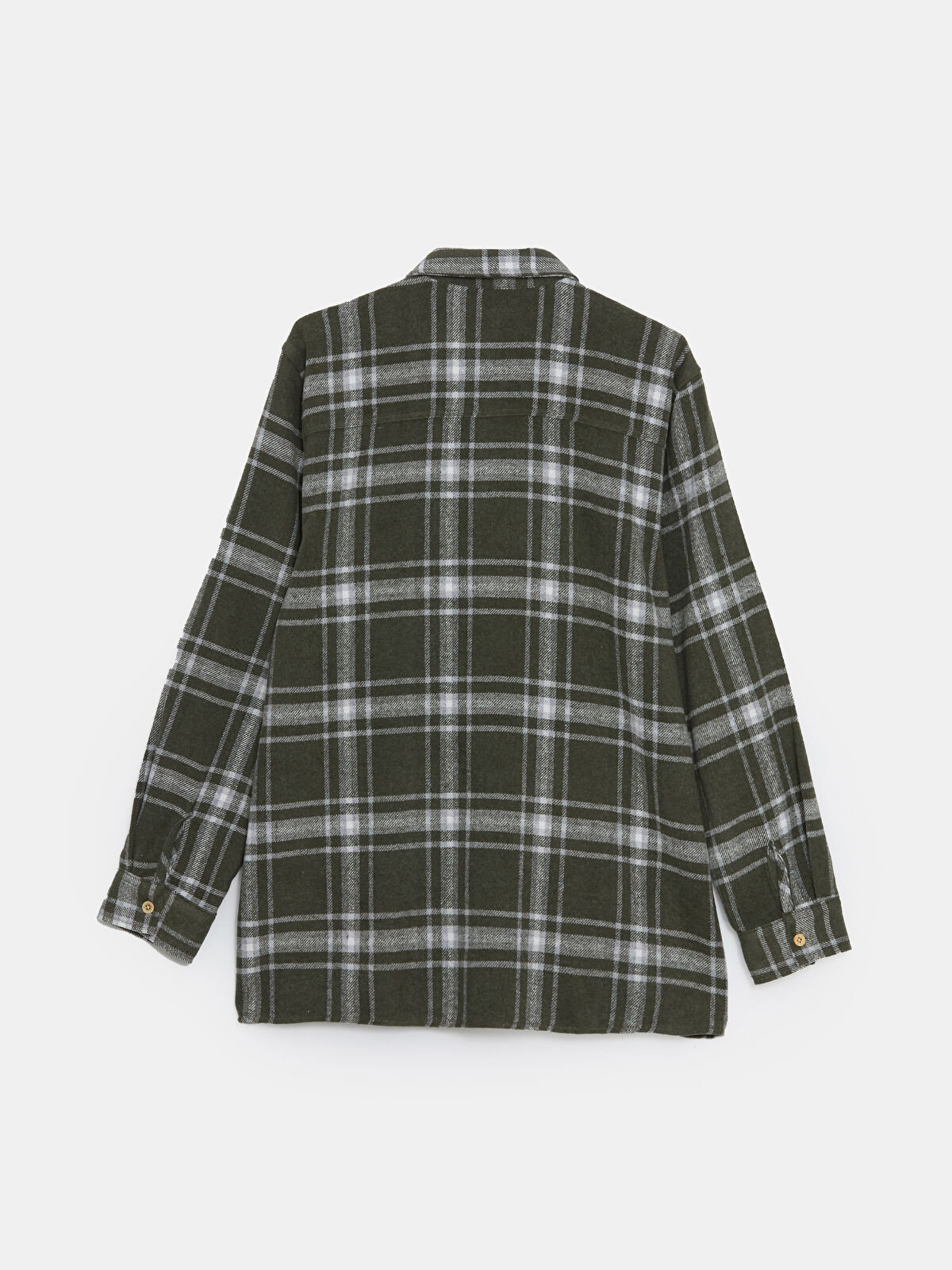 LC Waikiki Relaxed Fit Long Sleeve Plaid Men's Shirt
