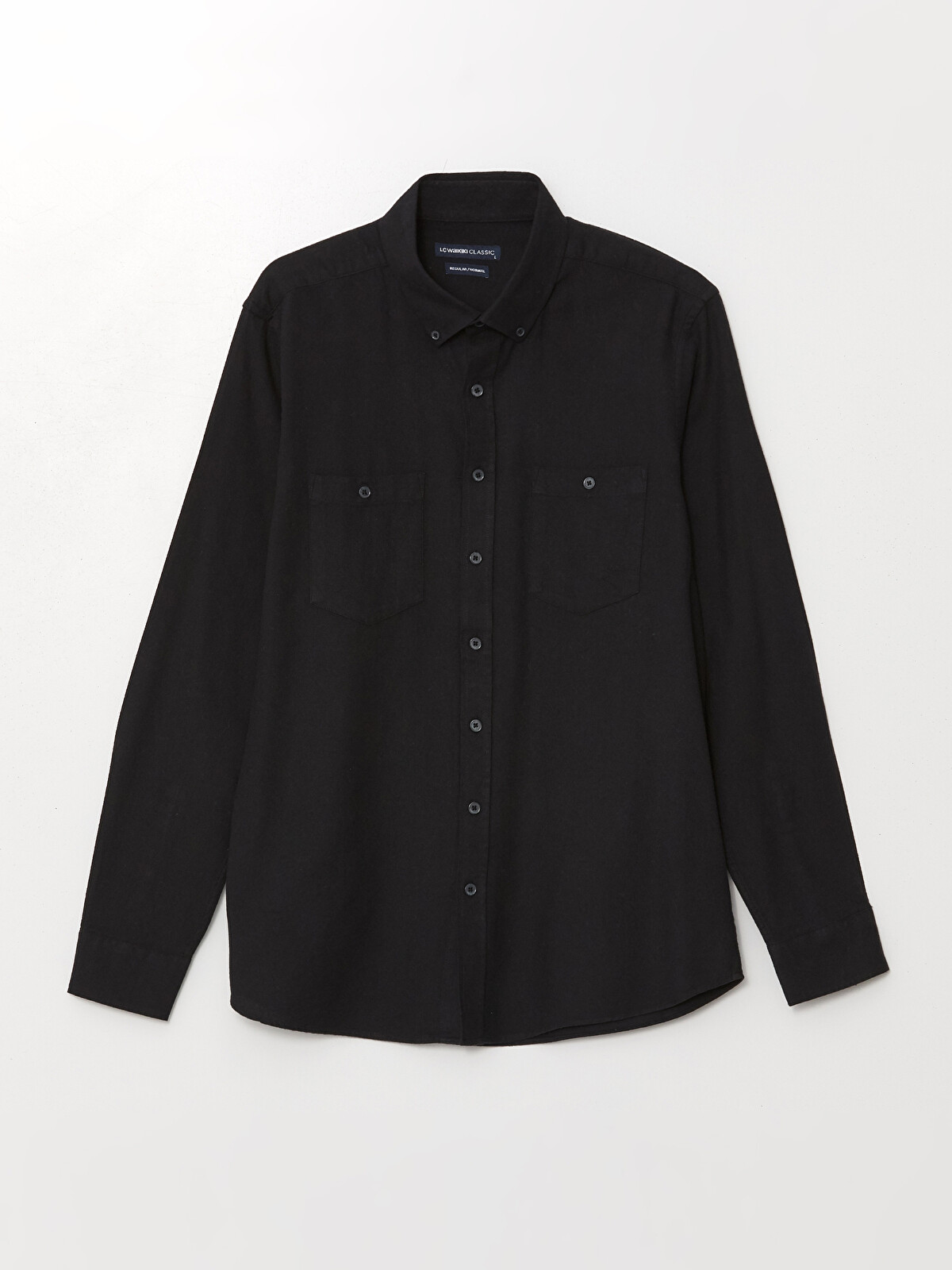 LCWAIKIKI Classic Regular Fit Uzun Kollu Gabardin Erkek Gömlek
