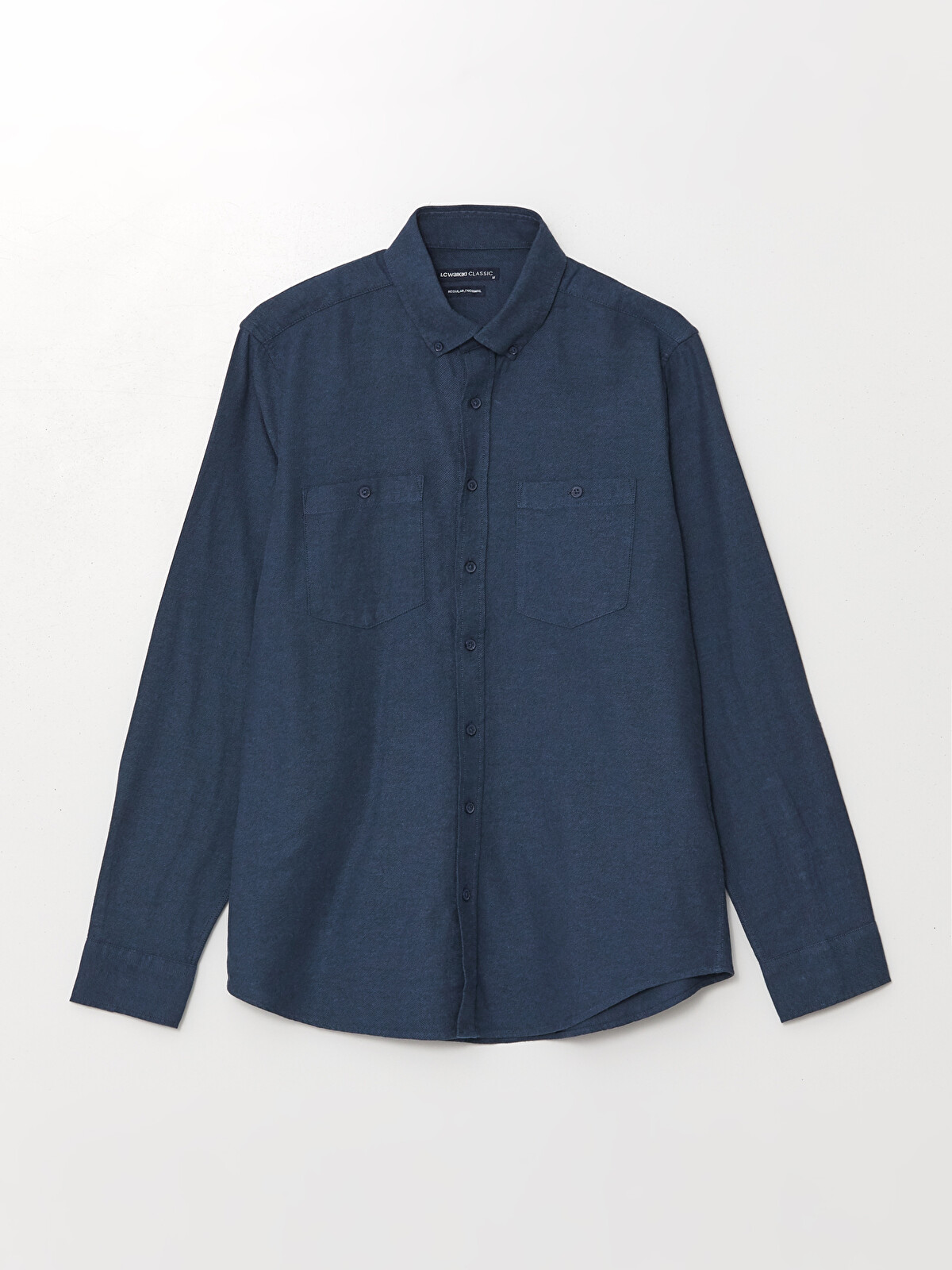 LCWAIKIKI Classic Regular Fit Uzun Kollu Gabardin Erkek Gömlek