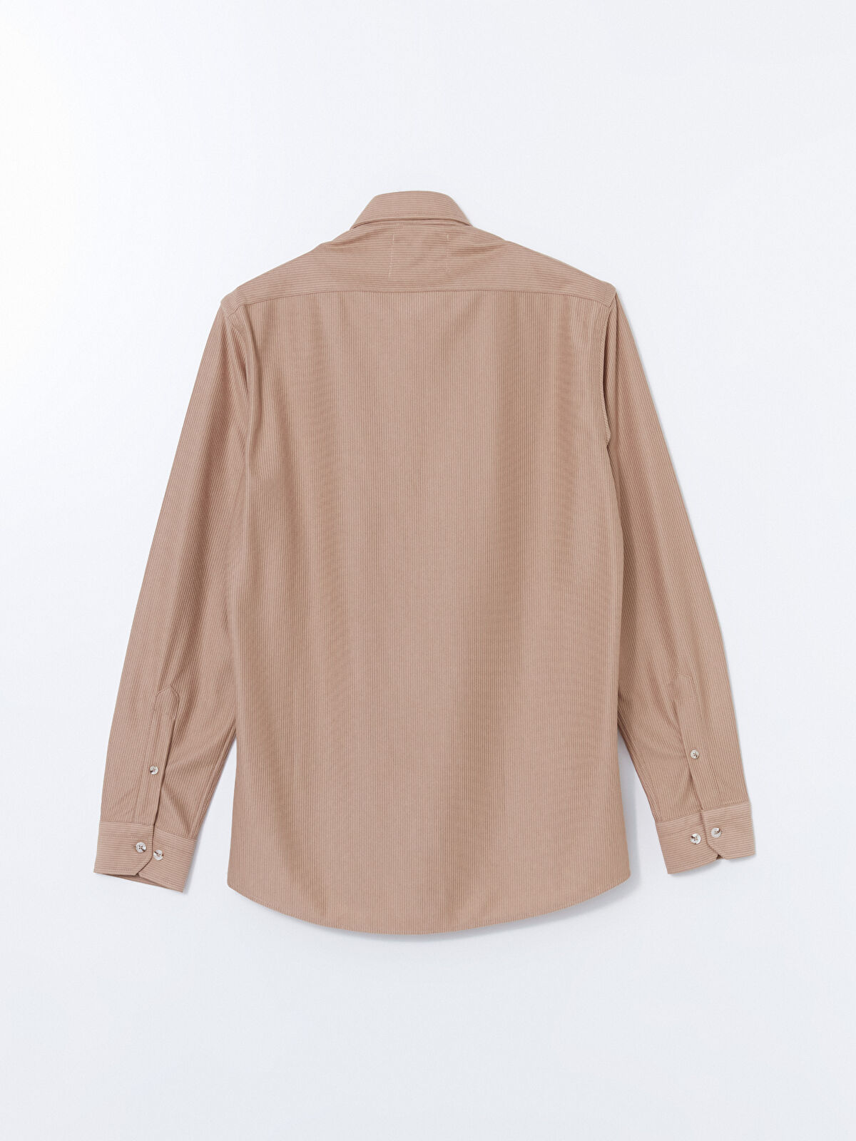 LCWAIKIKI Classic Slim Fit Long Sleeve Velvet Men's Shirt