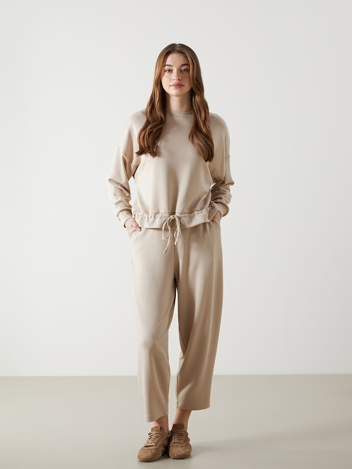Natuvera Women's Sweatpants with Elastic Waist -W4M724Z8-V9U