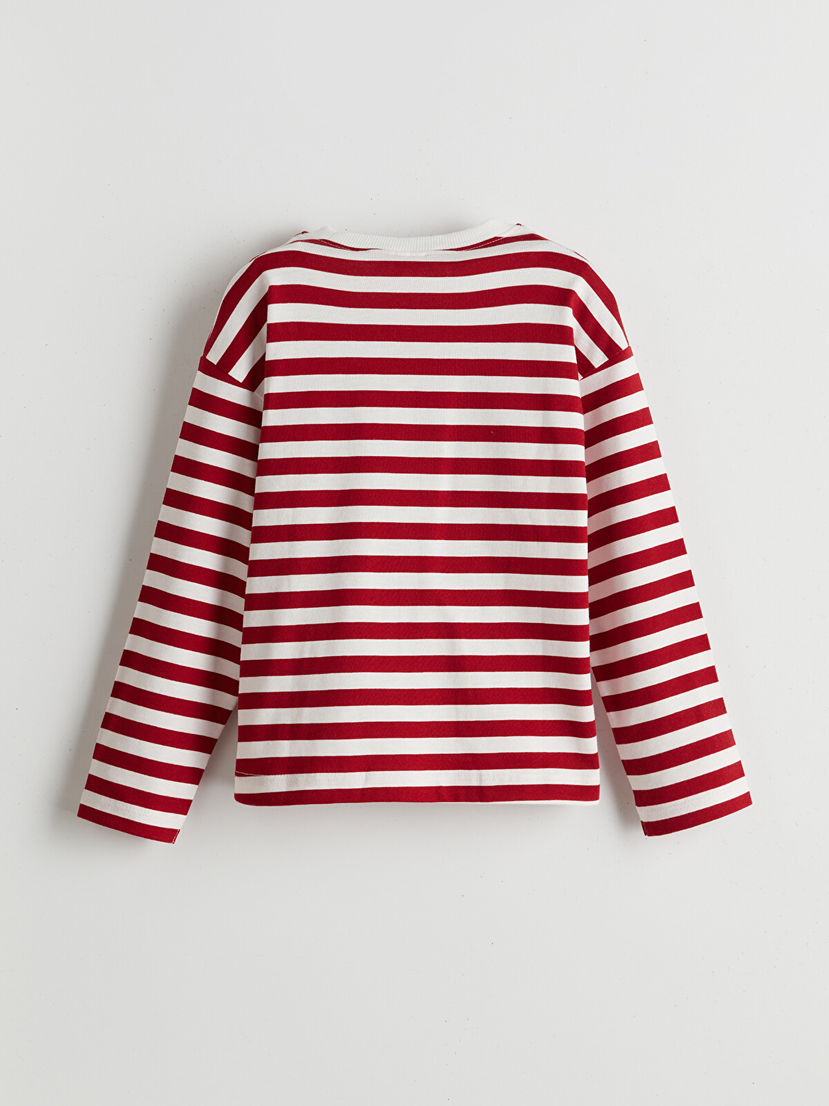 専用ページ LCW Kids Bordo Bisiklet Yaka Çizgili Erkek Çocuk Tişört - W4M859Z1