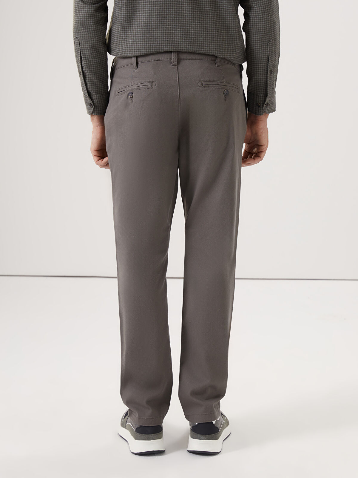 Kahverengi Standart Kalıp Erkek Chino Pantolon - S50564Z8 Kahverengi Standart Kalıp Erkek Chino Pantolon - S50564Z8