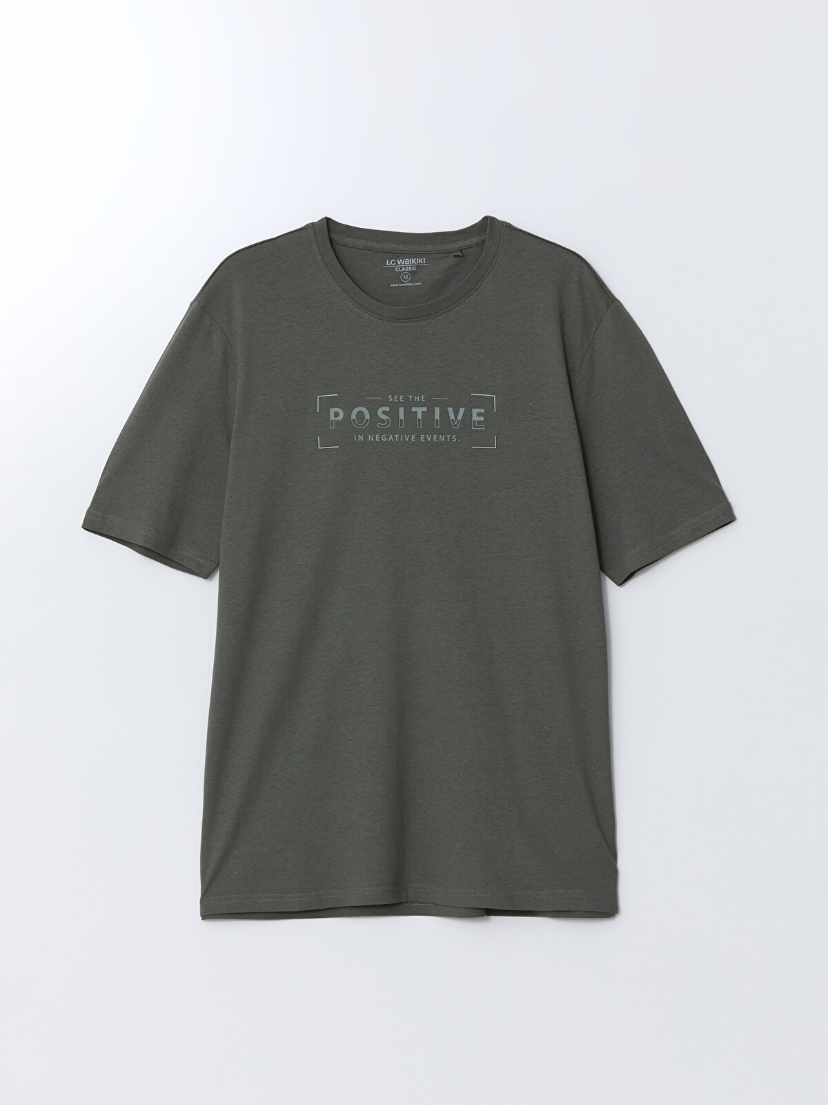 LCWAIKIKI Classic Crew Neck Printed Jersey Men's T-Shirt