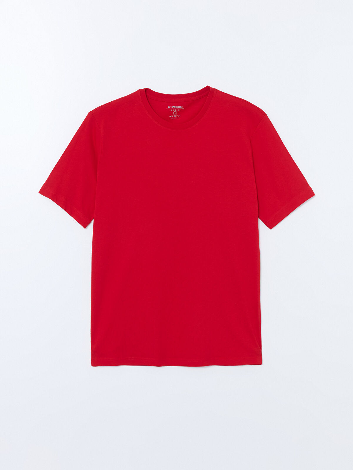 LCWAIKIKI Basic Crew Neck Jersey Men's T-Shirt