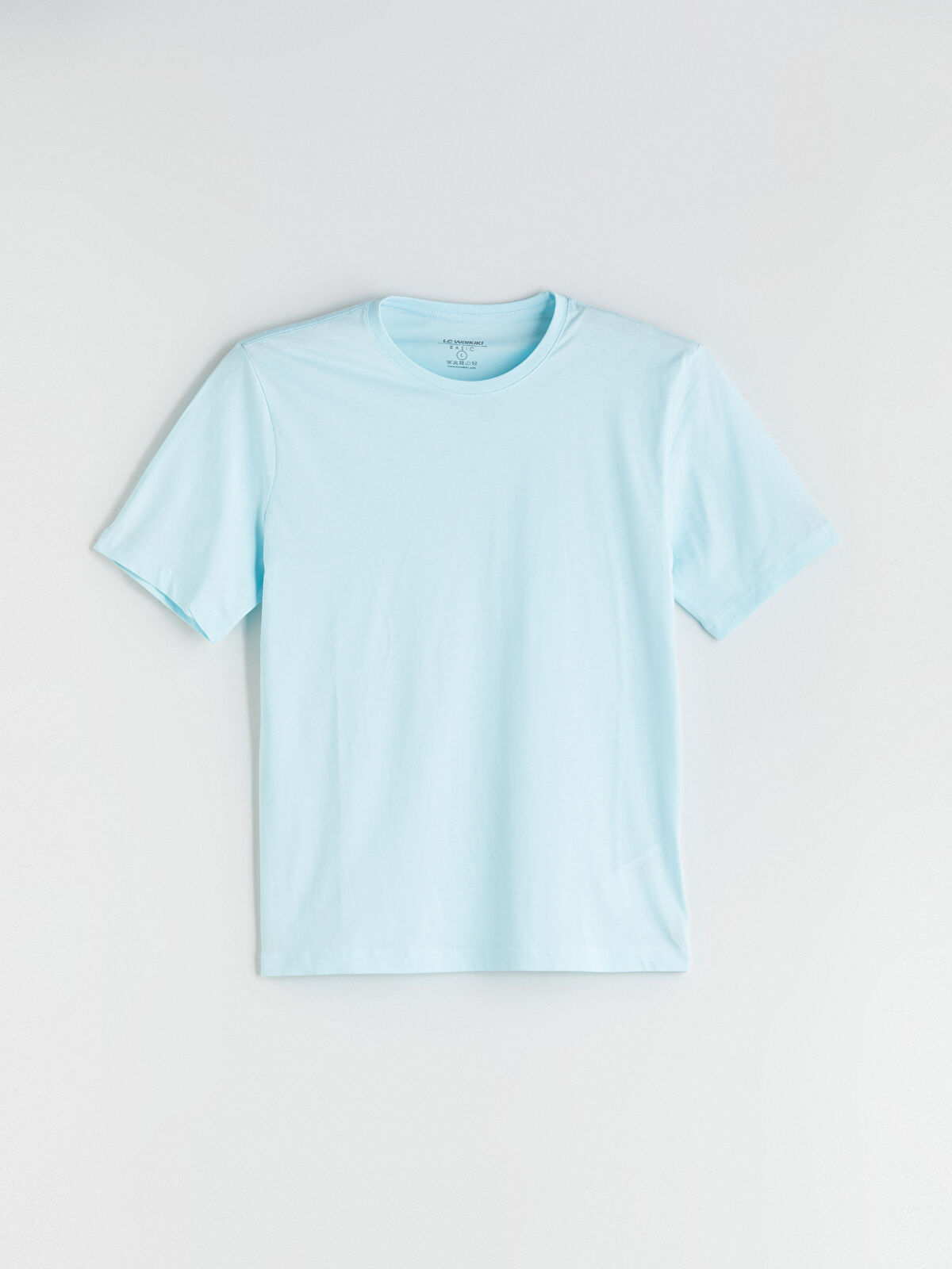 LCWAIKIKI Basic Crew Neck Jersey Men's T-Shirt