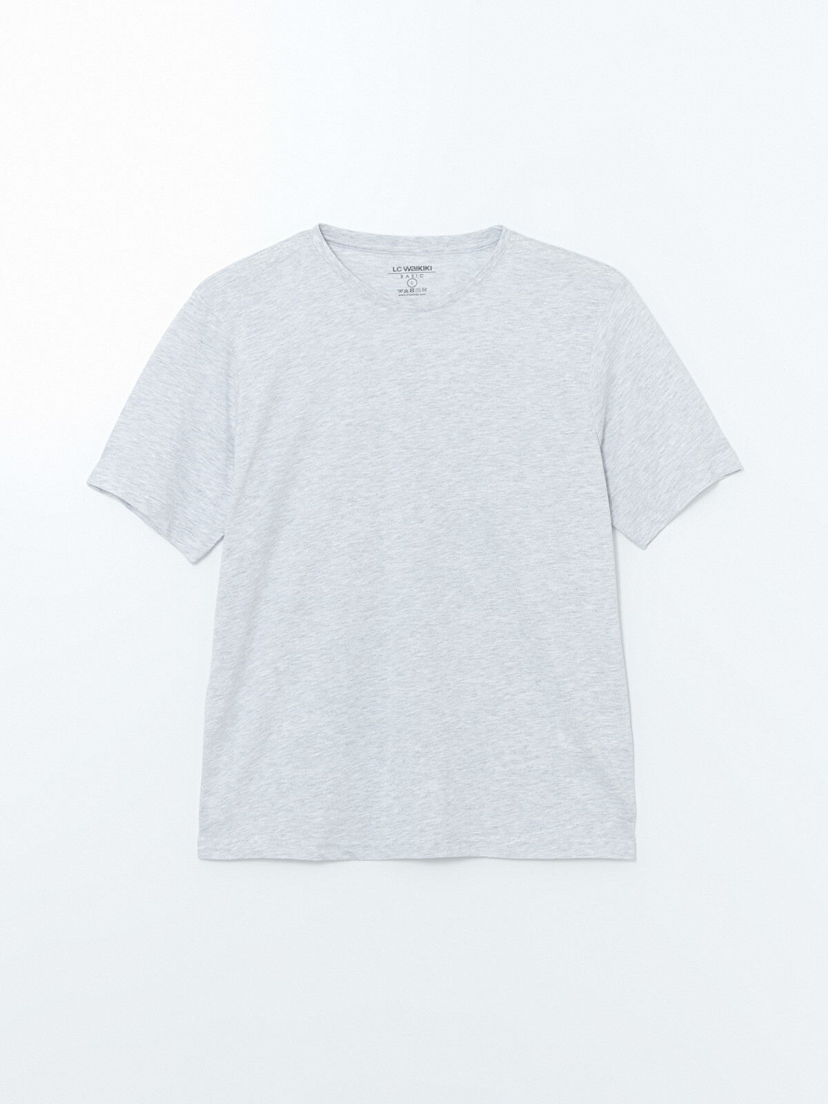 LCWAIKIKI Basic Crew Neck Jersey Men's T-Shirt