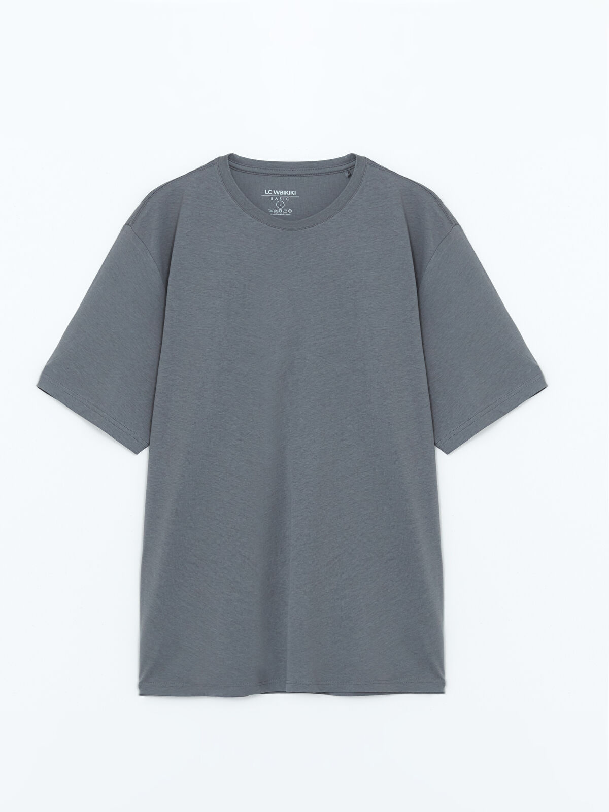 LCWAIKIKI Basic Crew Neck Jersey Men's T-Shirt