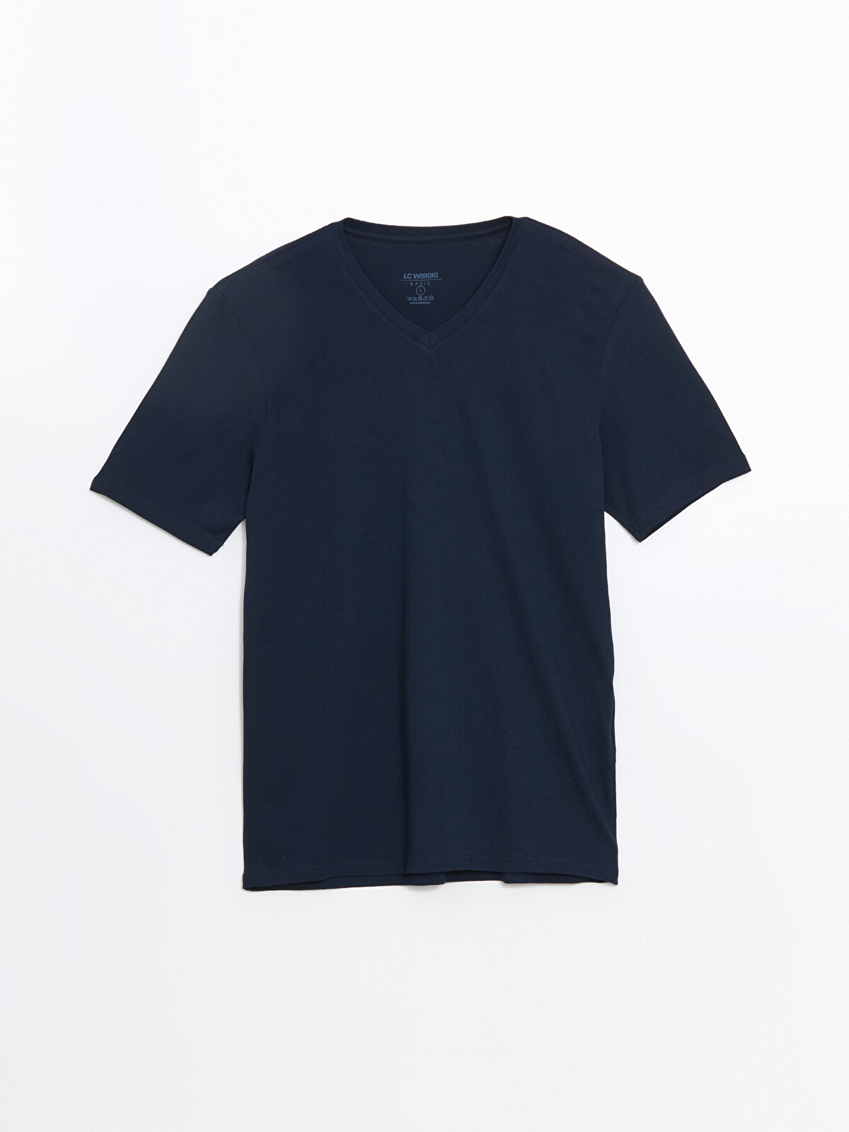 LCWAIKIKI Classic V-Neck Short Sleeve Jersey Men's T-Shirt