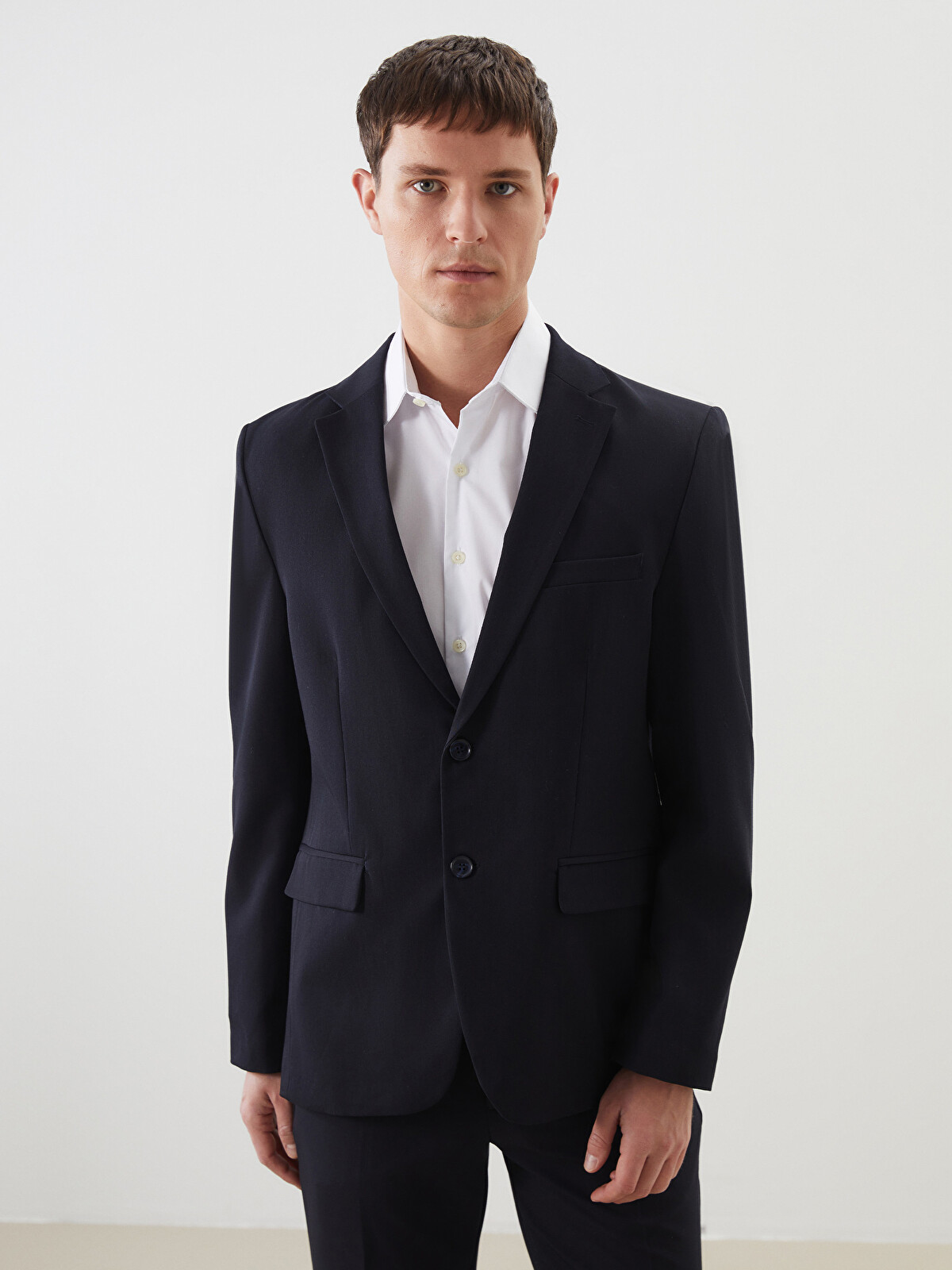 LCW BUSINESS Lacivert Standart Kalıp Erkek Blazer Ceket - S51062Z8