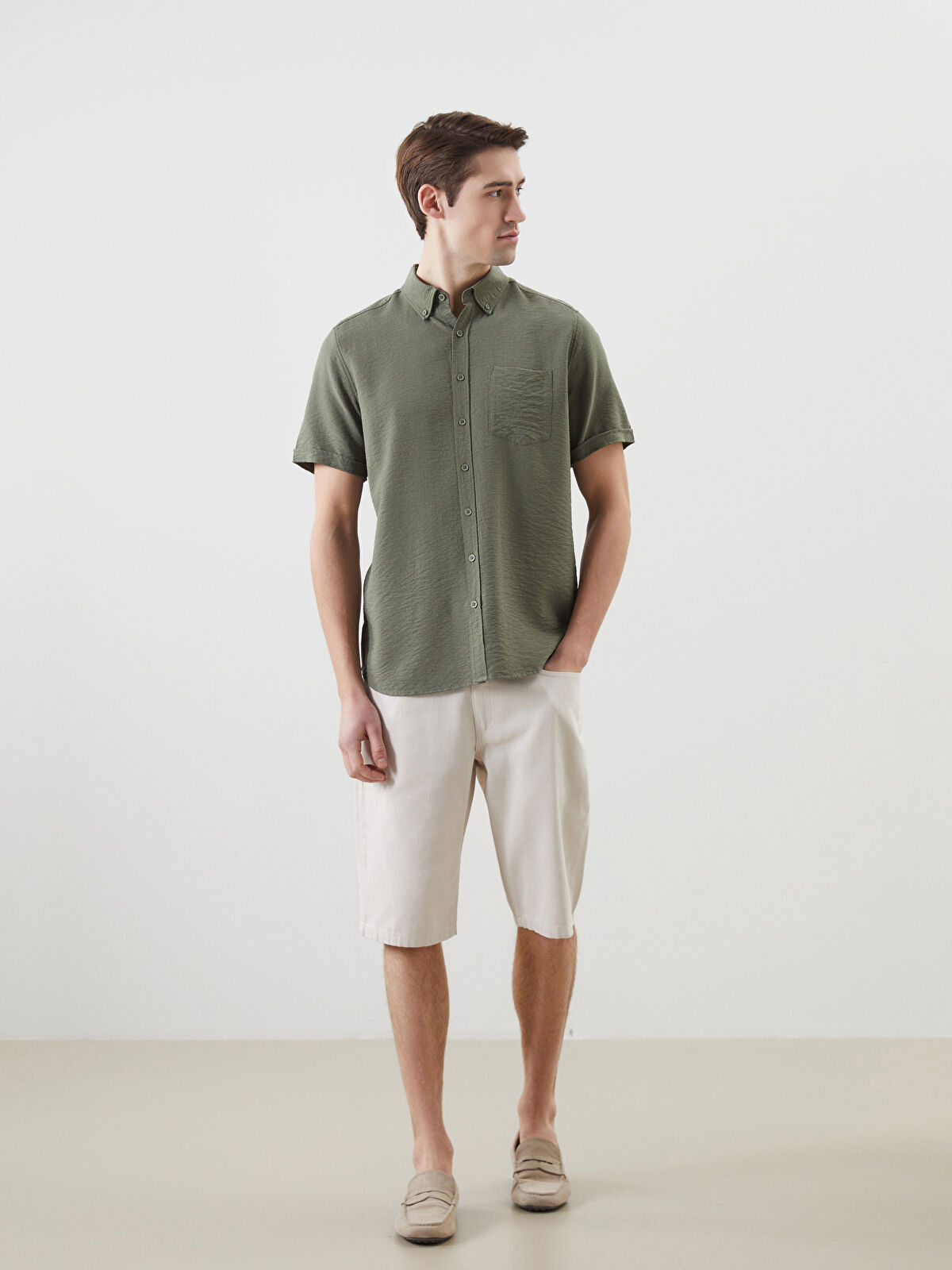 LCWAIKIKI Classic Slim Fit Erkek Şort