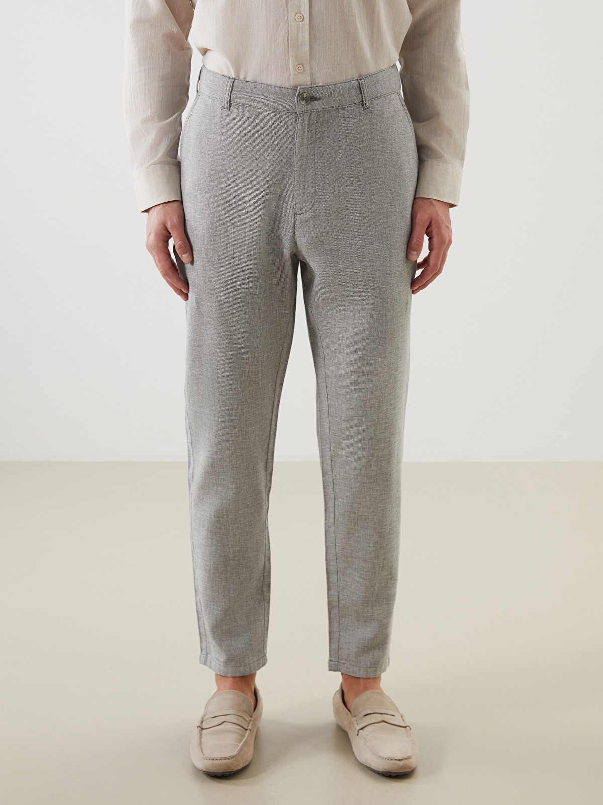 LCWAIKIKI Classic Pantaloni chino Kaki Bărbat - S51104Z8-P5X | LC