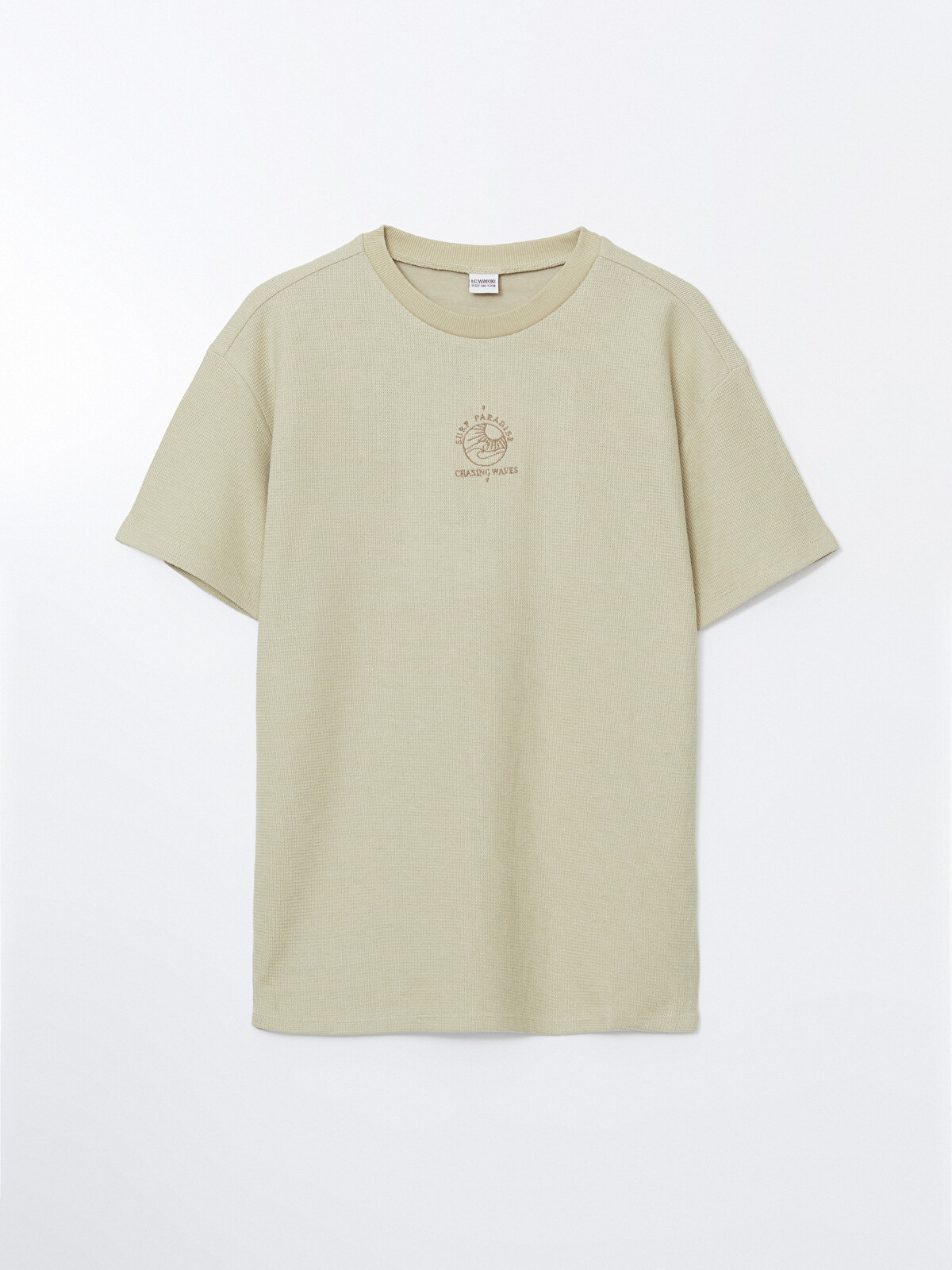 LCW Kids Bisiklet Yaka Erkek Çocuk Tişört - S51967Z4-FN0 | LC Waikiki