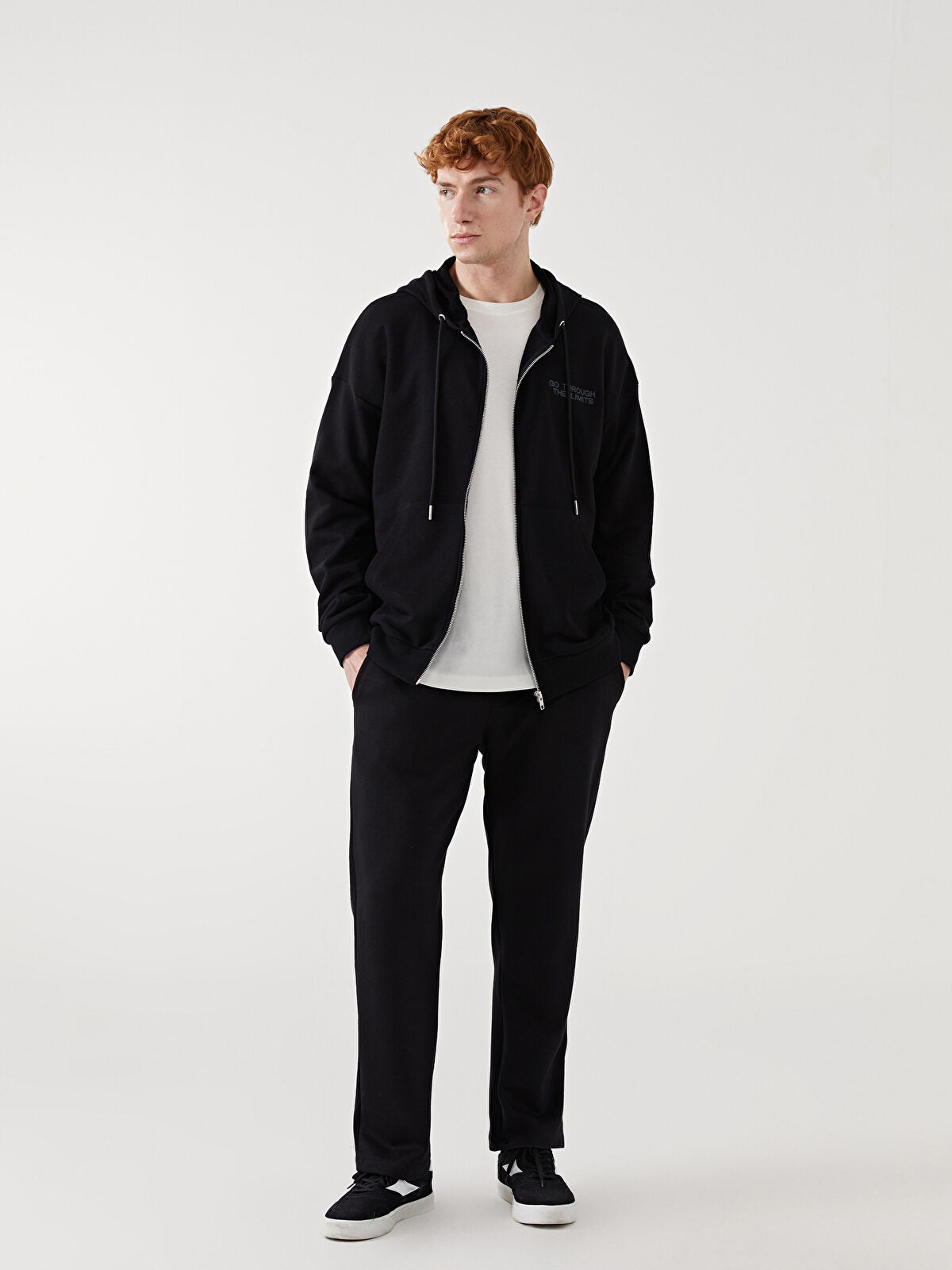 XSIDE Hooded Long Sleeve Men's Zip-Up Sweatshirt -S52029Z8-CVL