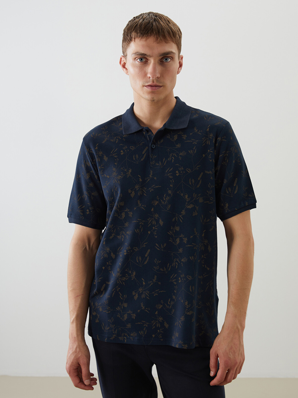 LCW Vision Polo Yaka Penye Erkek Tişört - S52126Z8-LSJ | LC Waikiki