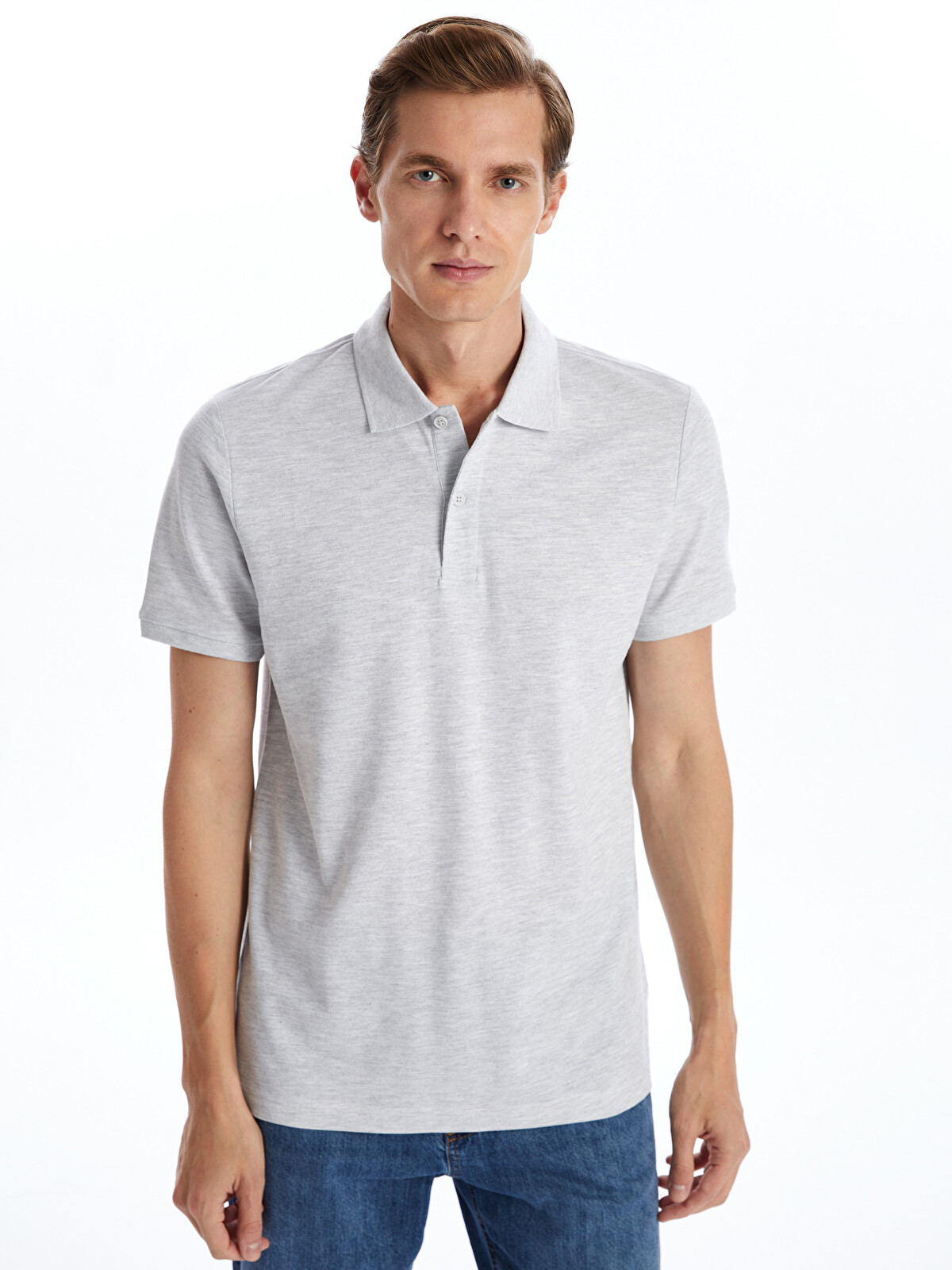 LCWAIKIKI Classic Polo Neck Short Sleeve Pique Men's T-Shirt