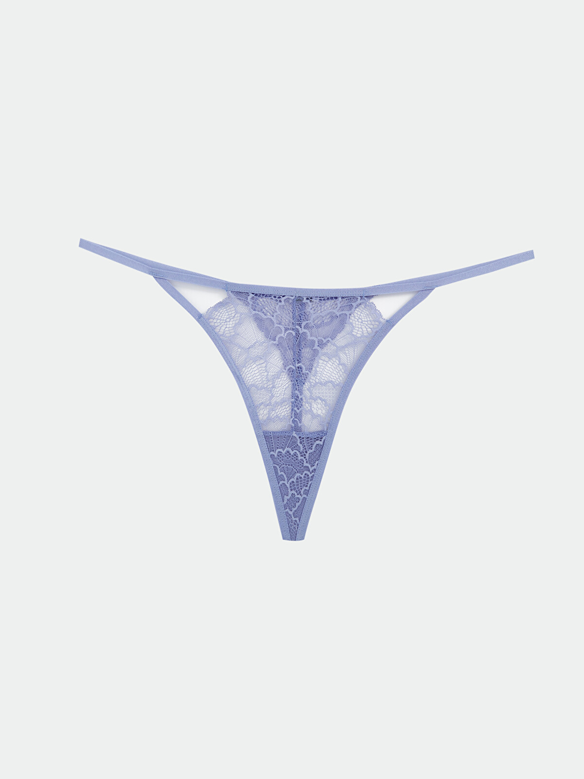 LCW DREAM Lila Dantelli Tanga Külot - S52327Z8-GTR | LCW