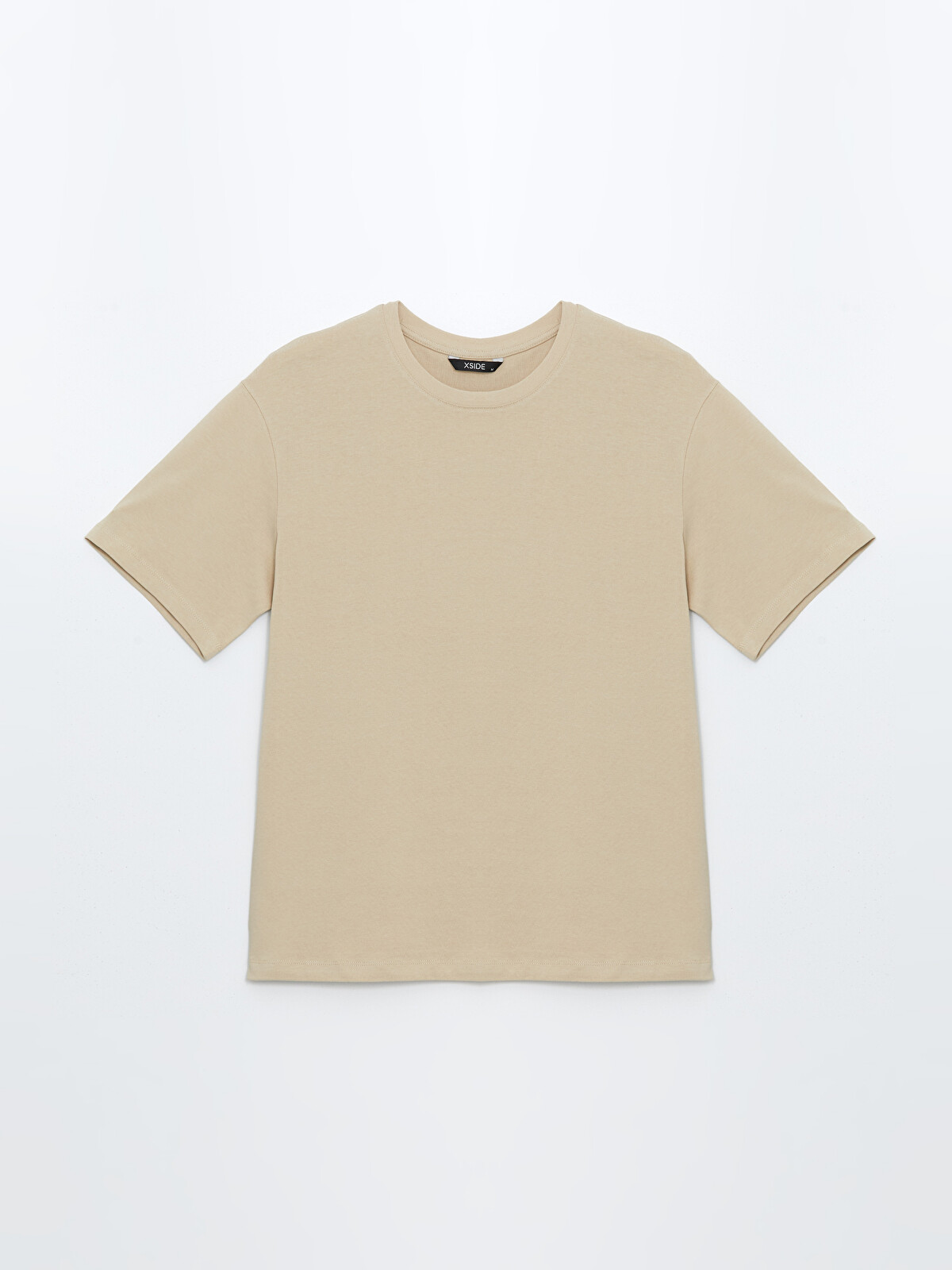 XSIDE Crew Neck Jersey Men's T-shirt - S52693Z8-YV2 | LC Waikiki