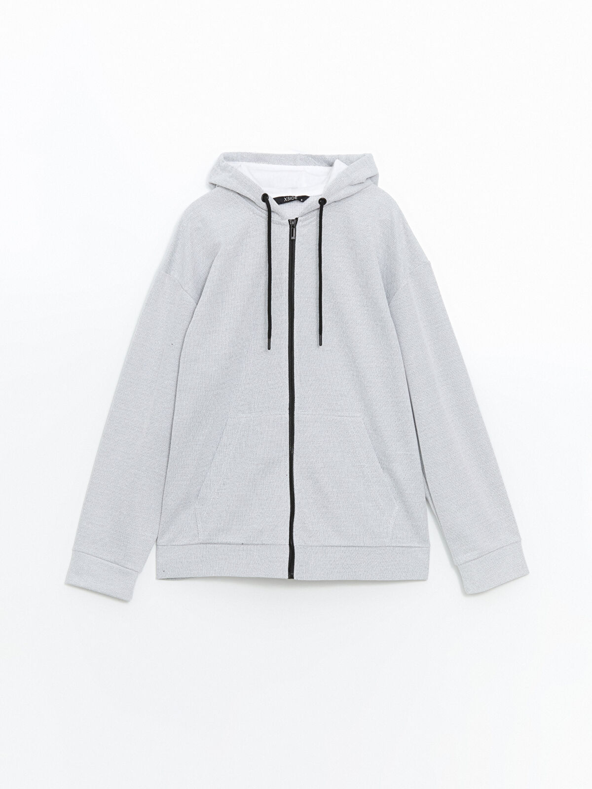 XSIDE Hooded Long Sleeve Men's Zip-Up Sweatshirt -S52743Z8