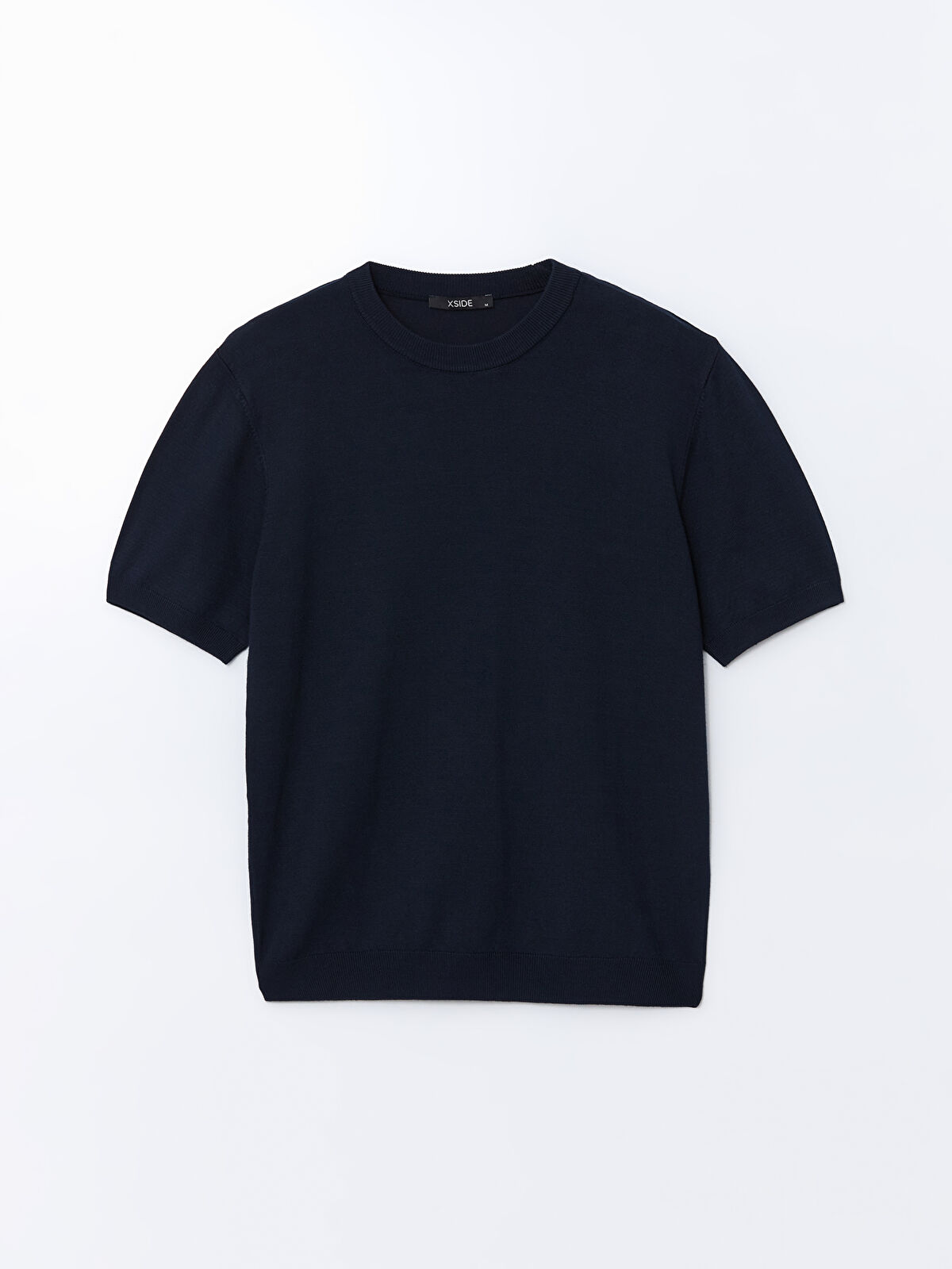 [COSYHARU公式]Muscle Fit Henry Neck Short-Sleeved Knitwear XSIDE Crew Neck Short Sleeve Men's Knitwear Sweater