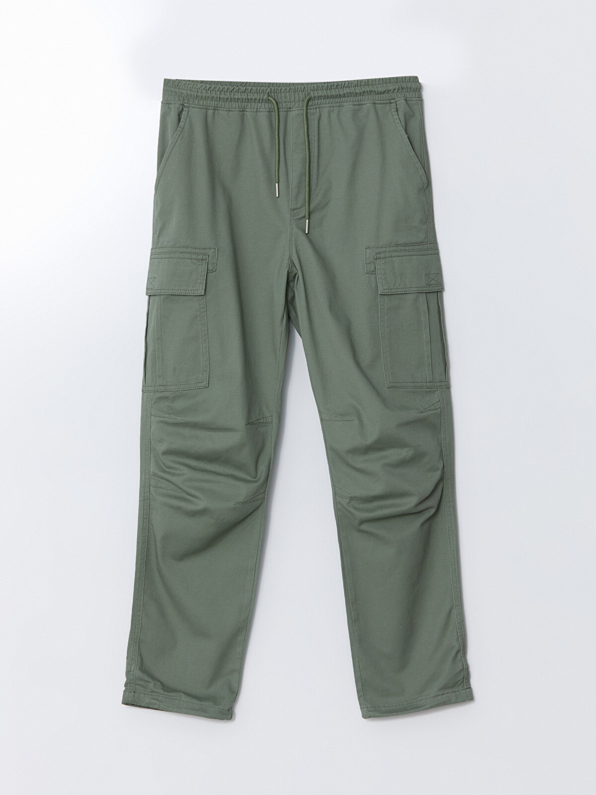 XSIDE Yeşil Rahat Kalıp Gabardin Erkek Kargo Pantolon - S52938Z8