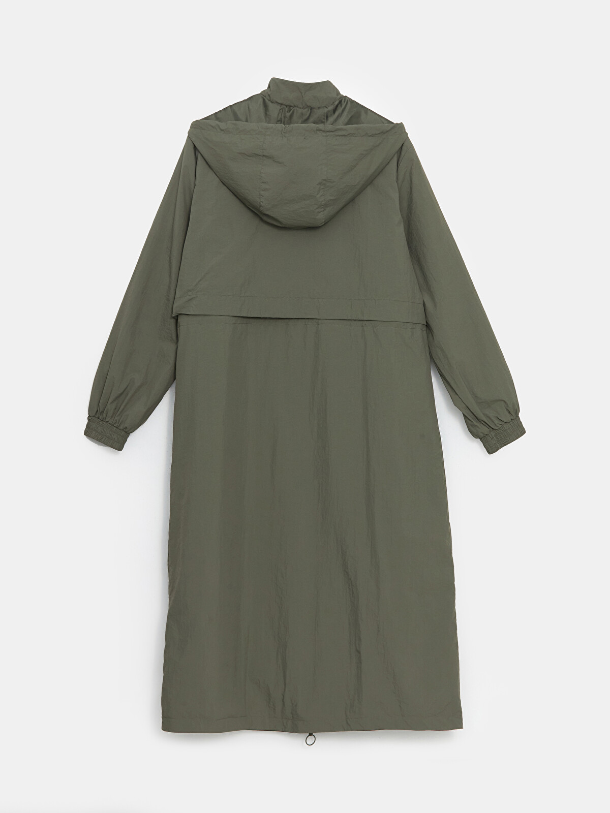 LCW Modest Haki Kapüşonlu Kadın Yağmurluk - S53010Z8-H4A | LCW