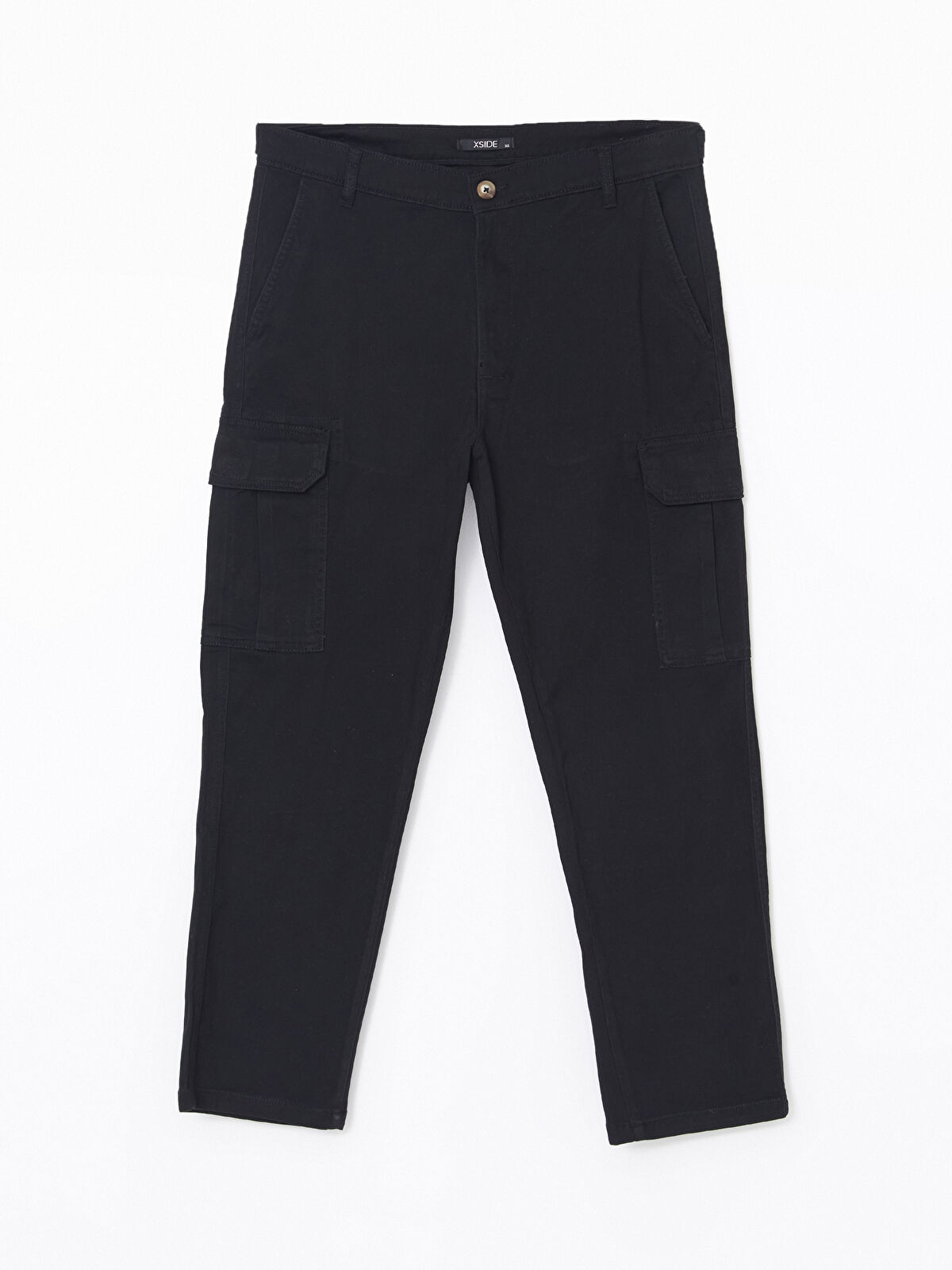 XSIDE Siyah Standart Kalıp Gabardin Erkek Pantolon - S53177Z8-RQL