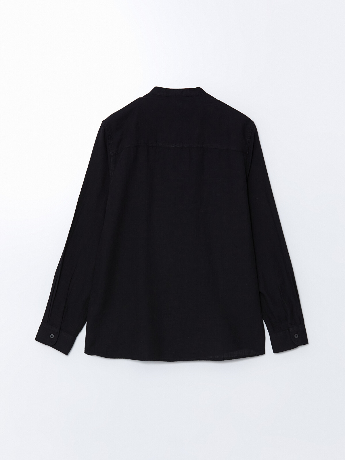 XSIDE Regular Fit Grandad Collar Long Sleeve Men's Shirt